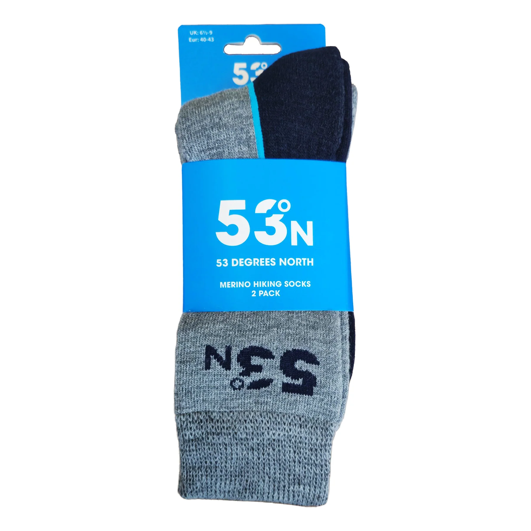 Merino Hiking Socks - 2 Pack