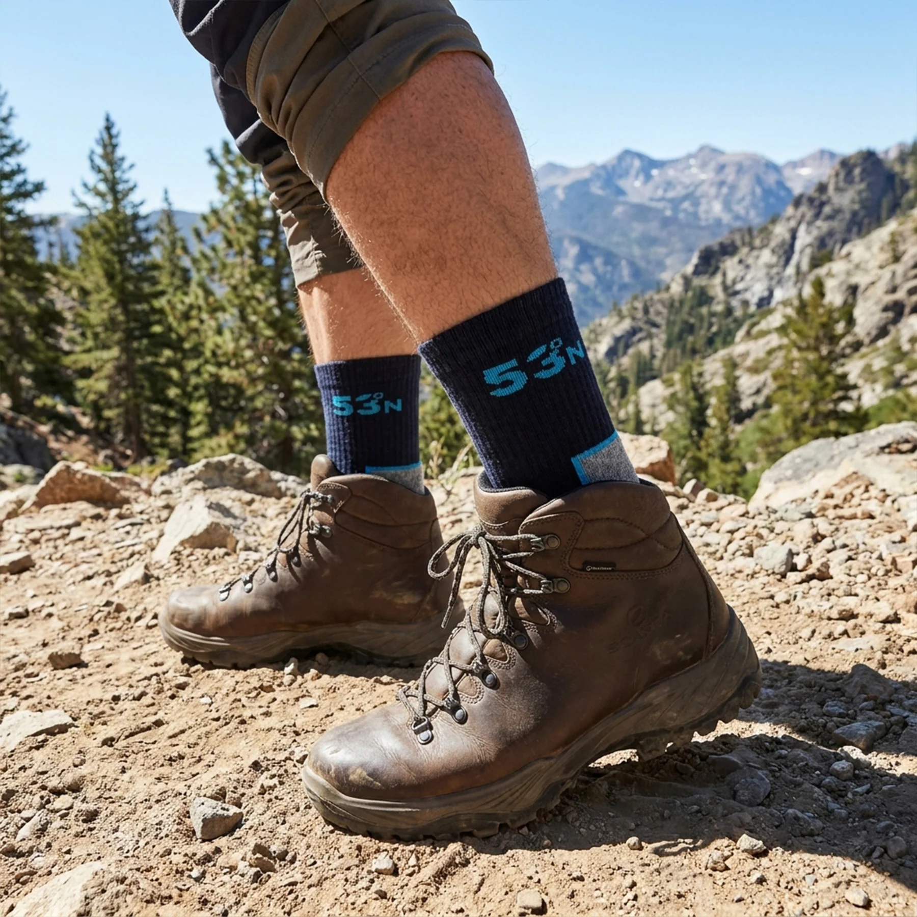 Merino Hiking Socks - 2 Pack - Image 2