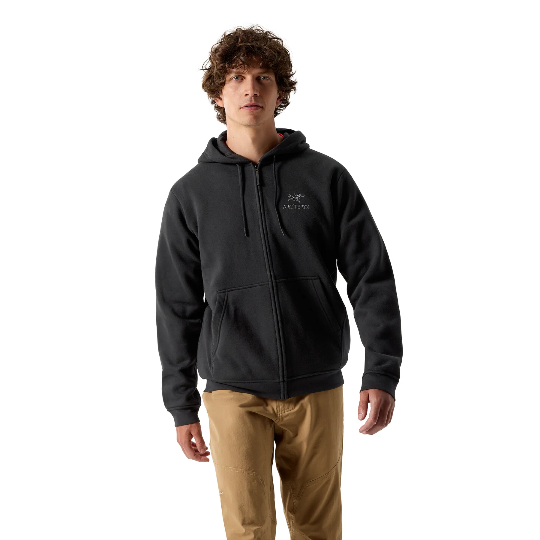 Men's Emblem Fleece Full Zip Hoodie