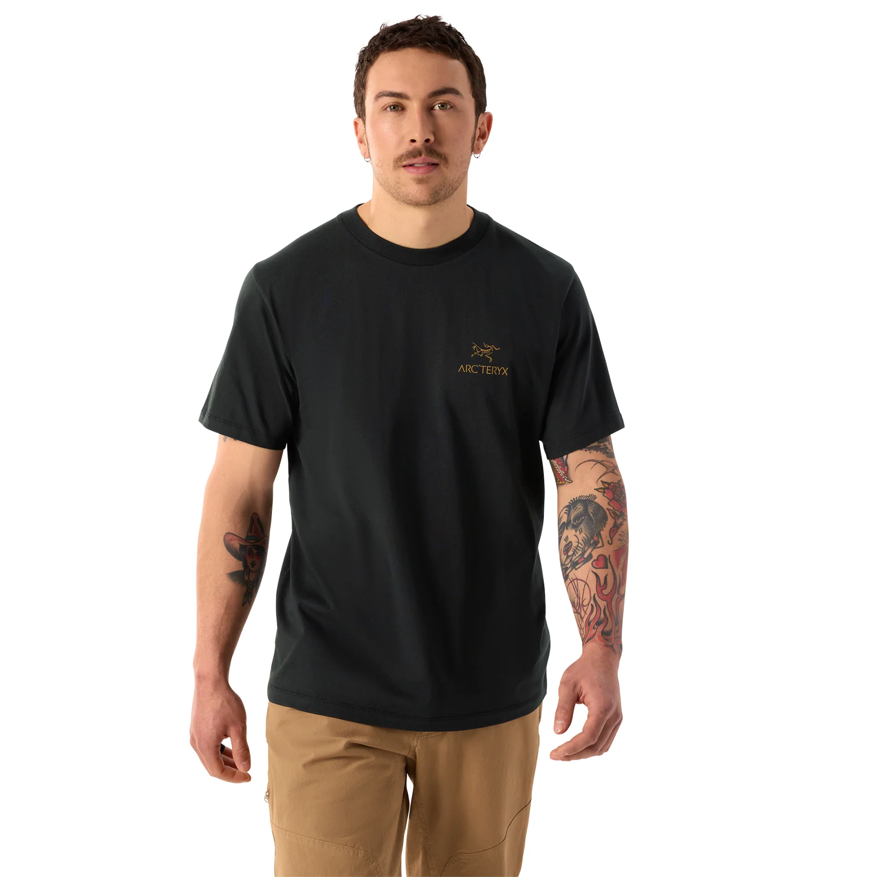 Men's Kragg SL Cotton Bird Word T-Shirt - Image 7