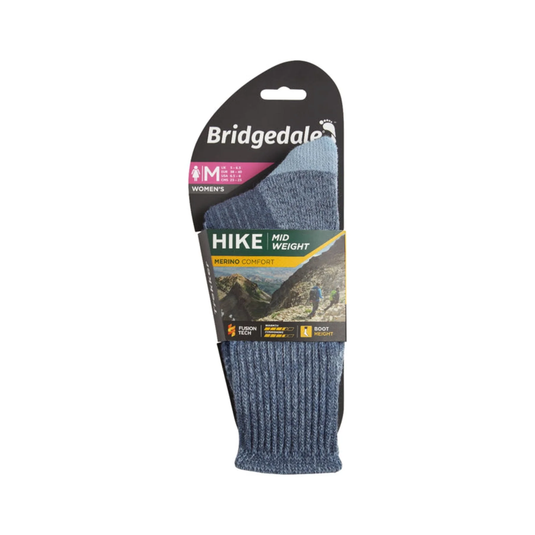 Women's Hike Midweight Merino Comfort Socks - Image 3