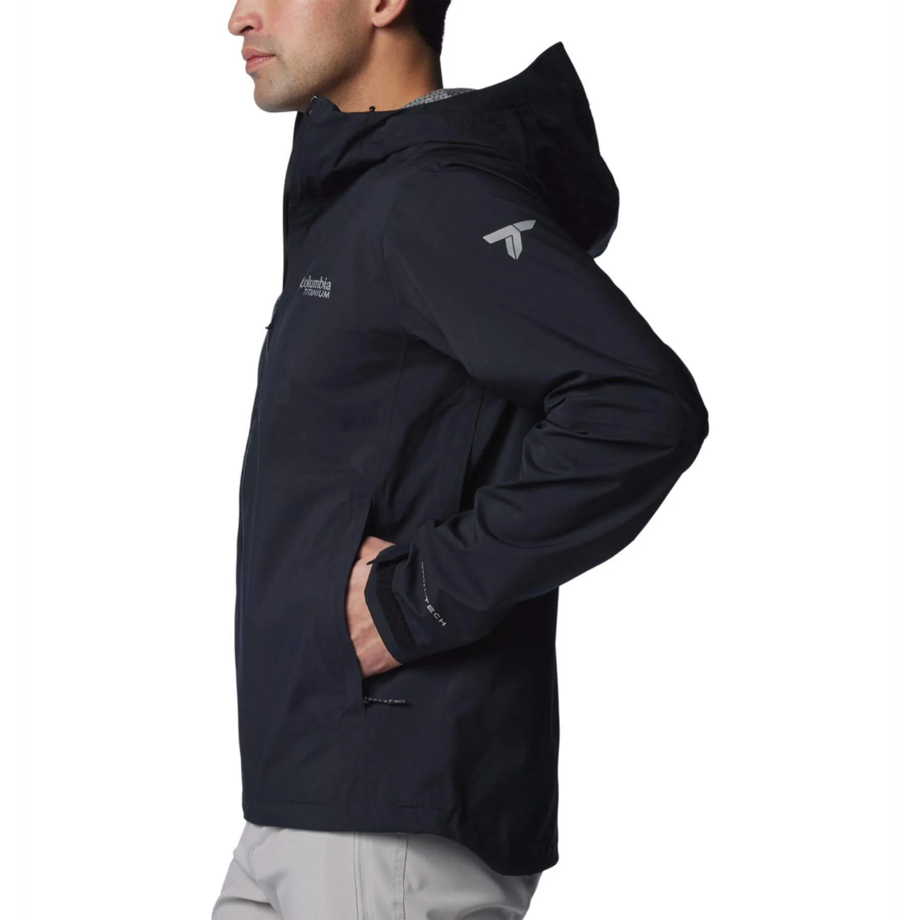Men's Ampli-Dry II Waterproof Hiking Shell Jacket - Image 15