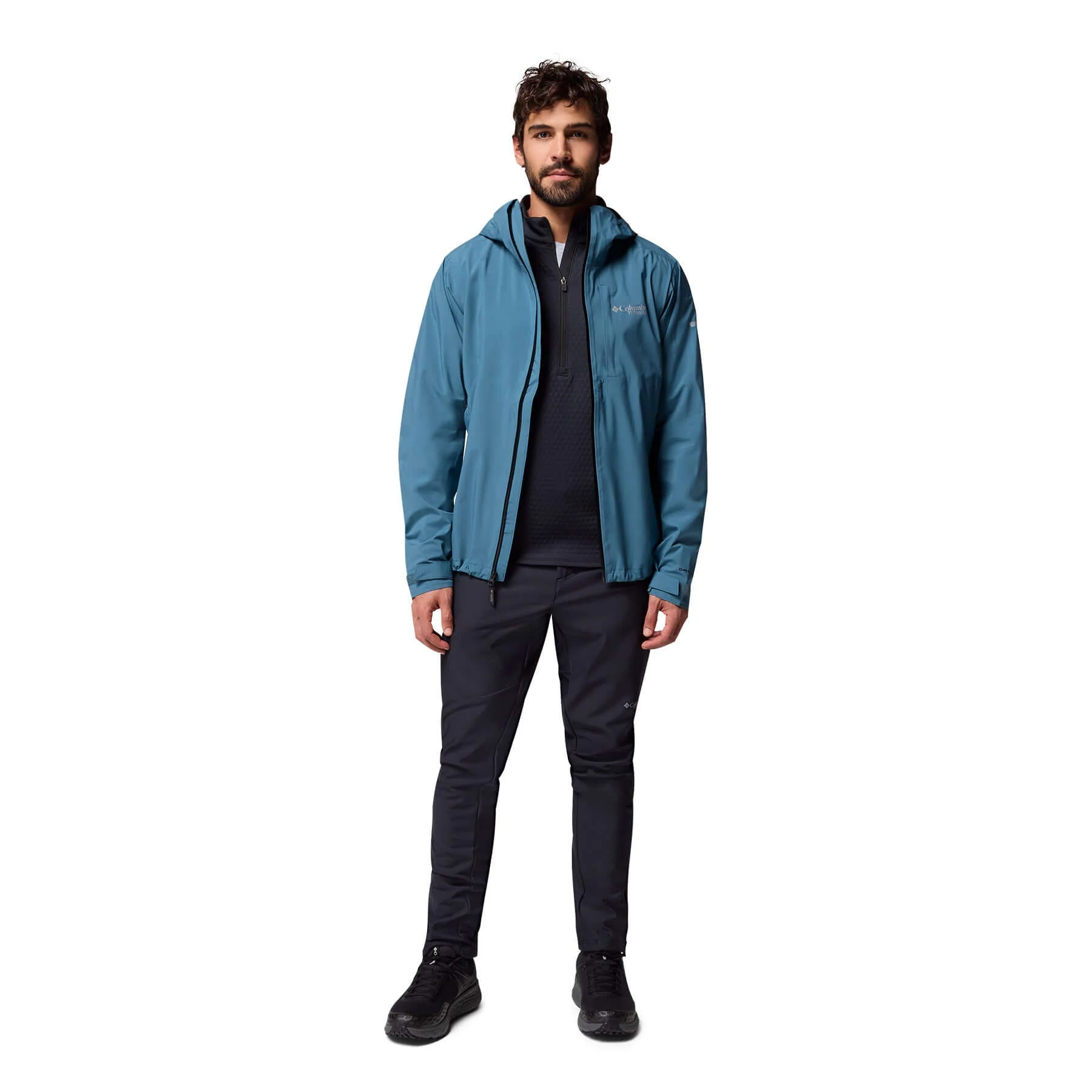 Men's Ampli-Dry II Waterproof Hiking Shell Jacket - Image 5