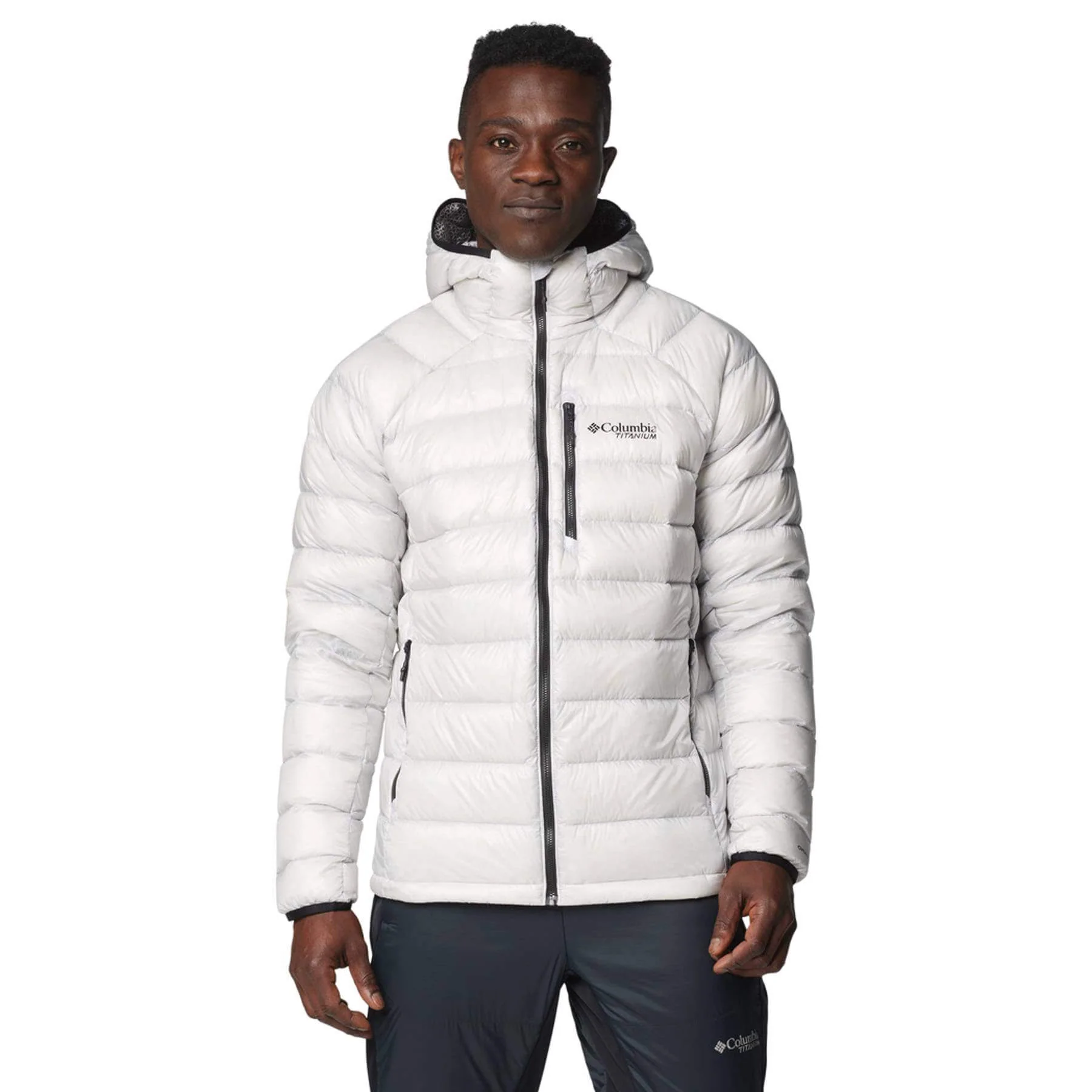 Men's Arctic Crest Down Hooded Jacket