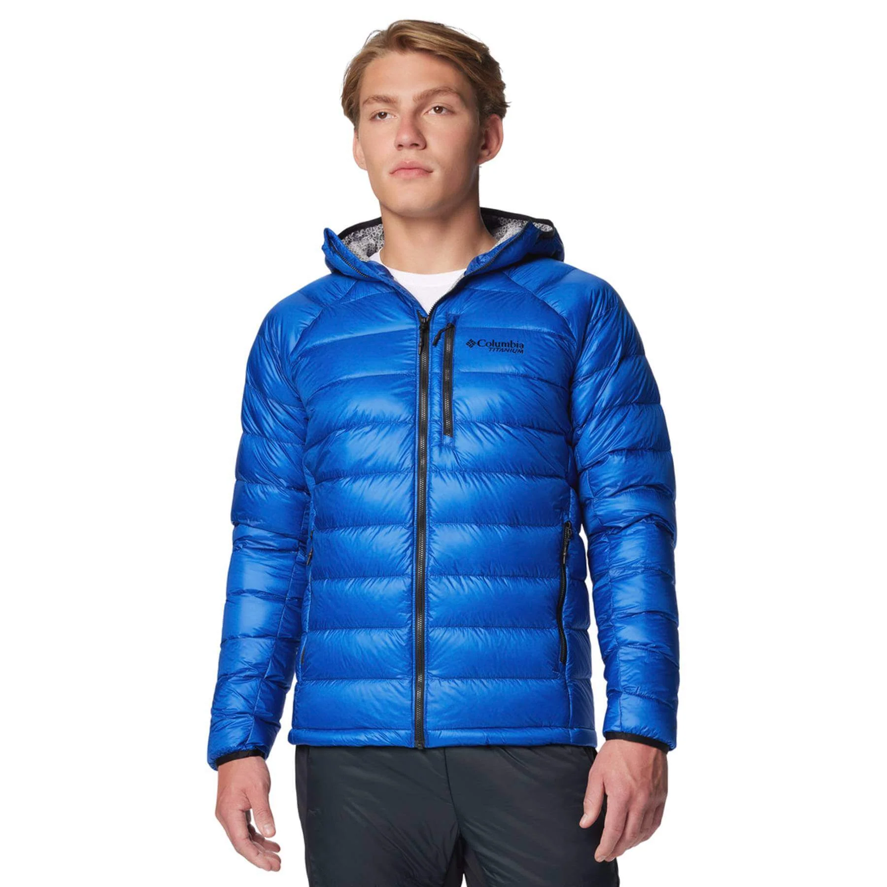 Men's Arctic Crest Down Hooded Jacket - Image 11