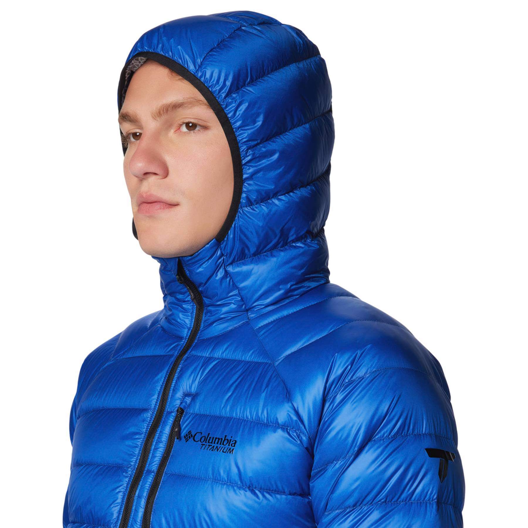 Men's Arctic Crest Down Hooded Jacket - Image 15