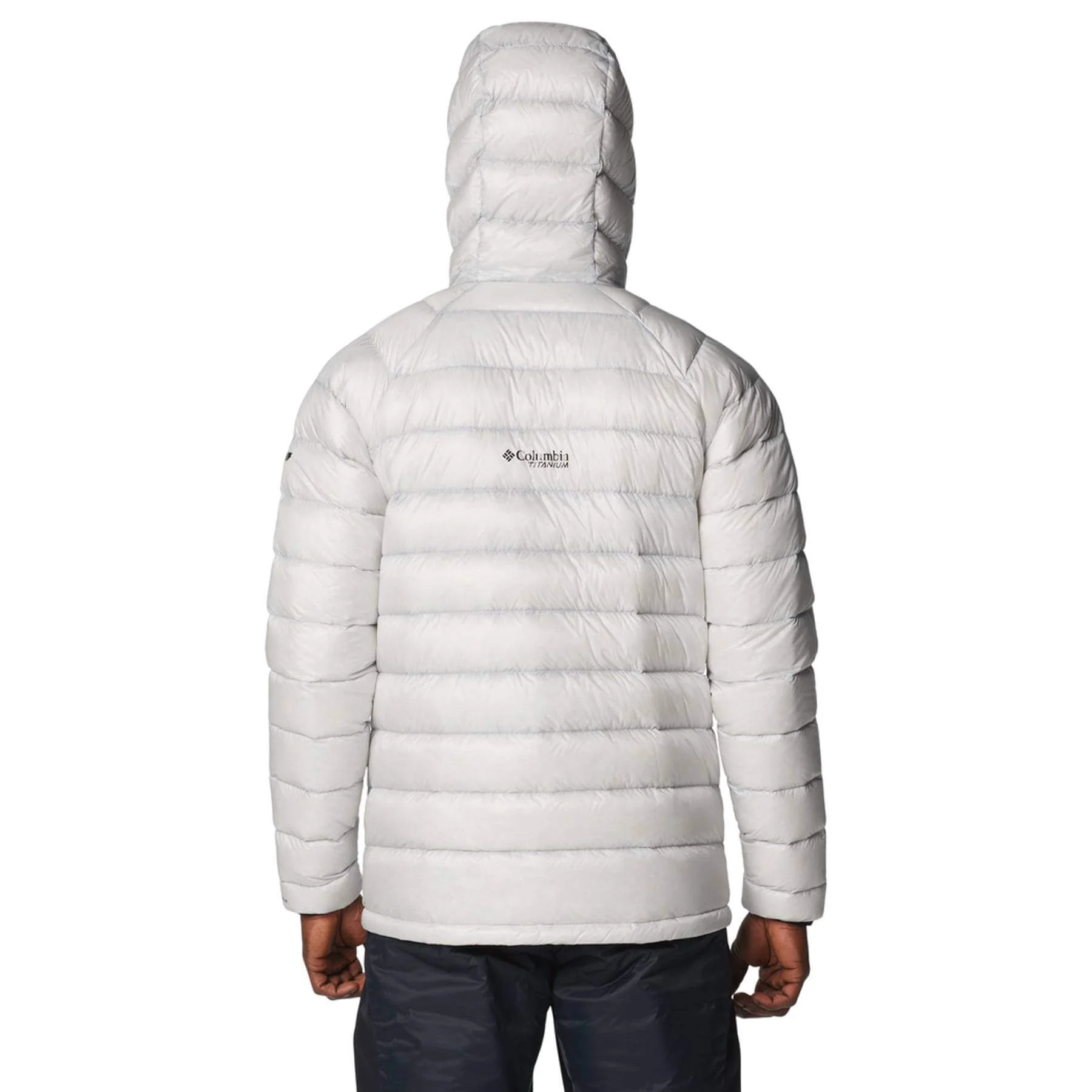 Men's Arctic Crest Down Hooded Jacket - Image 2