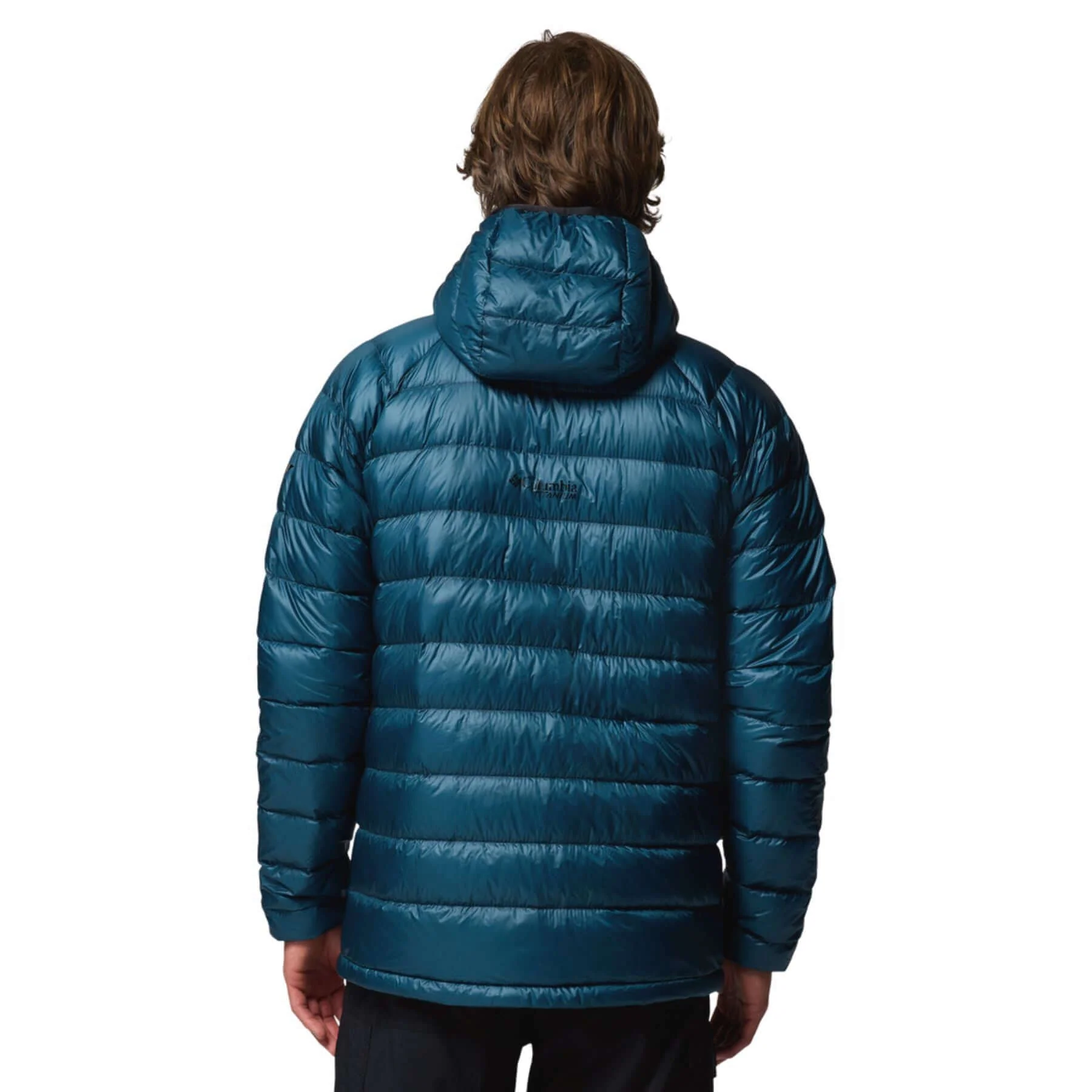 Men's Arctic Crest Down Hooded Jacket - Image 22