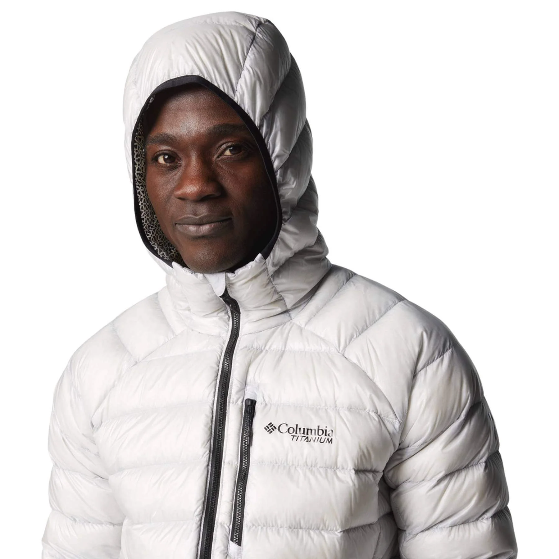 Men's Arctic Crest Down Hooded Jacket - Image 5