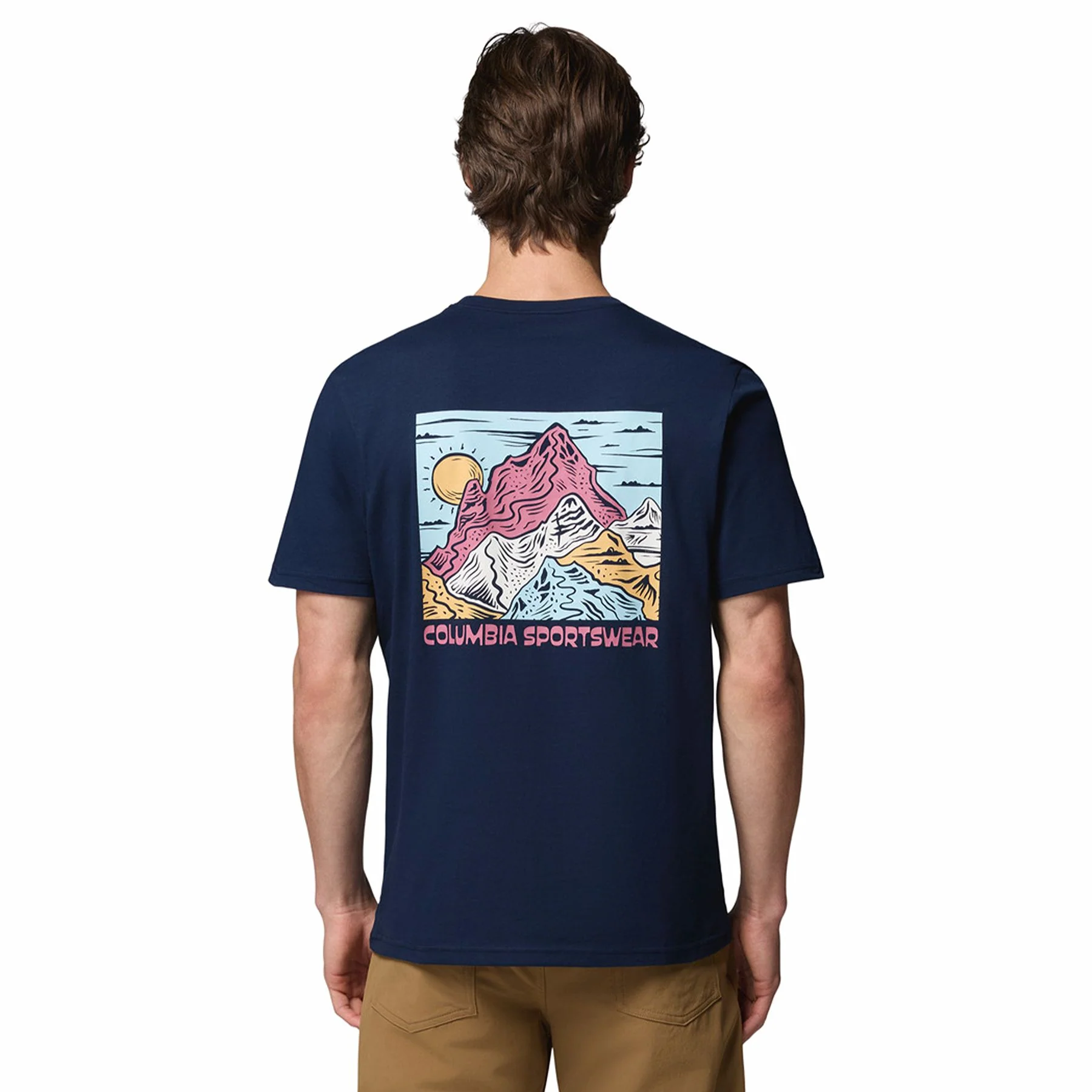 Men's CSC Outdoor Back Graphic T-Shirt - Image 2
