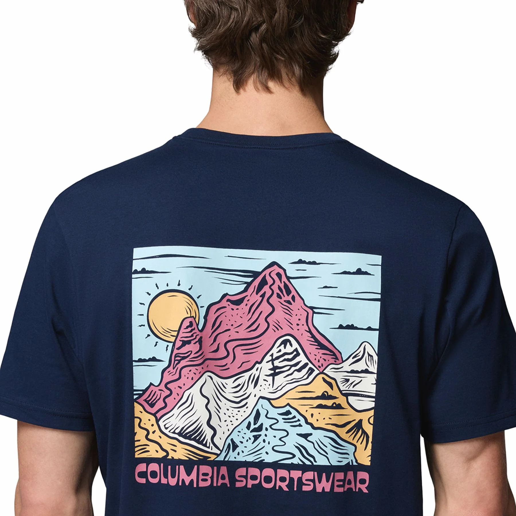 Men's CSC Outdoor Back Graphic T-Shirt - Image 5