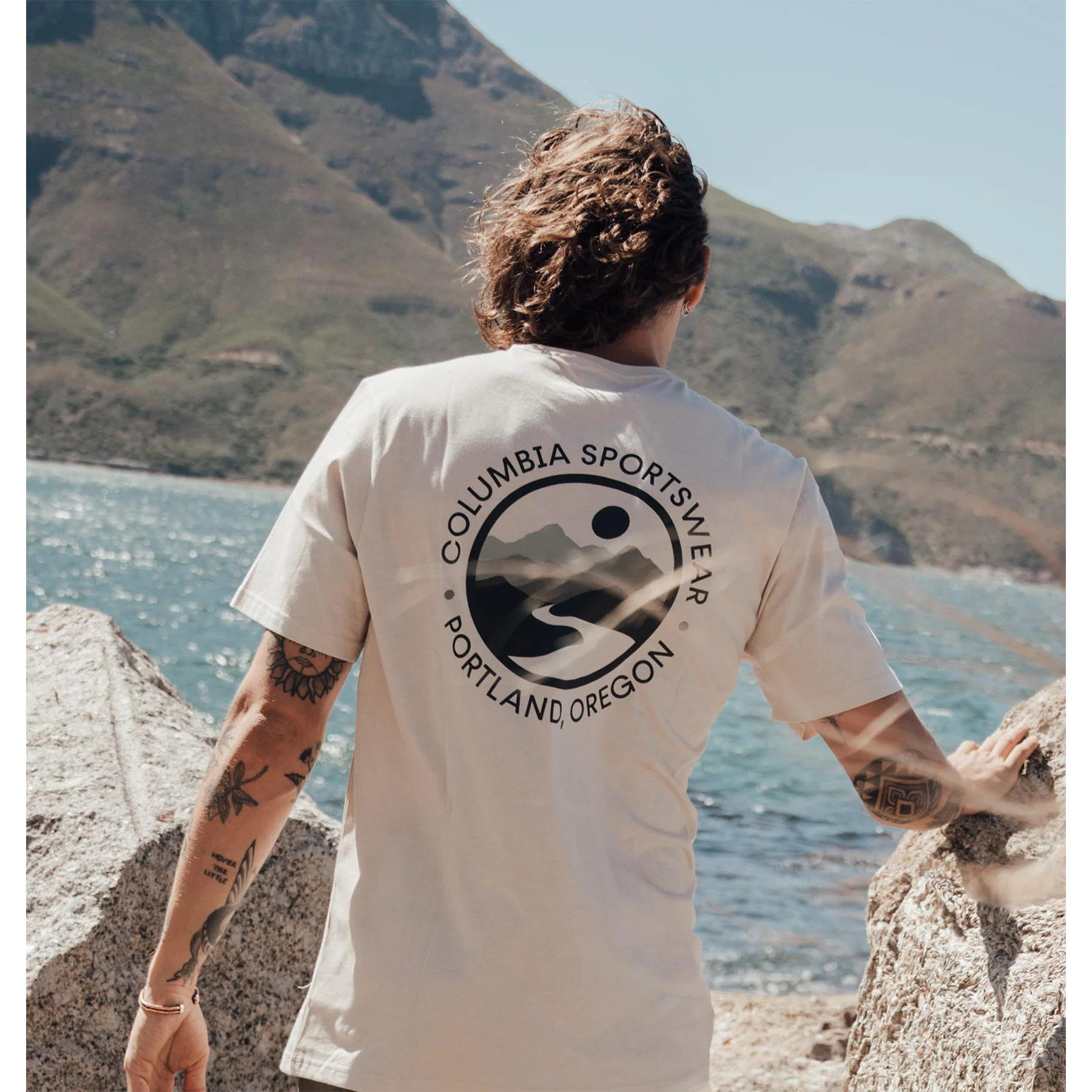Men's CSC Outdoor Back Graphic T-Shirt - Image 62