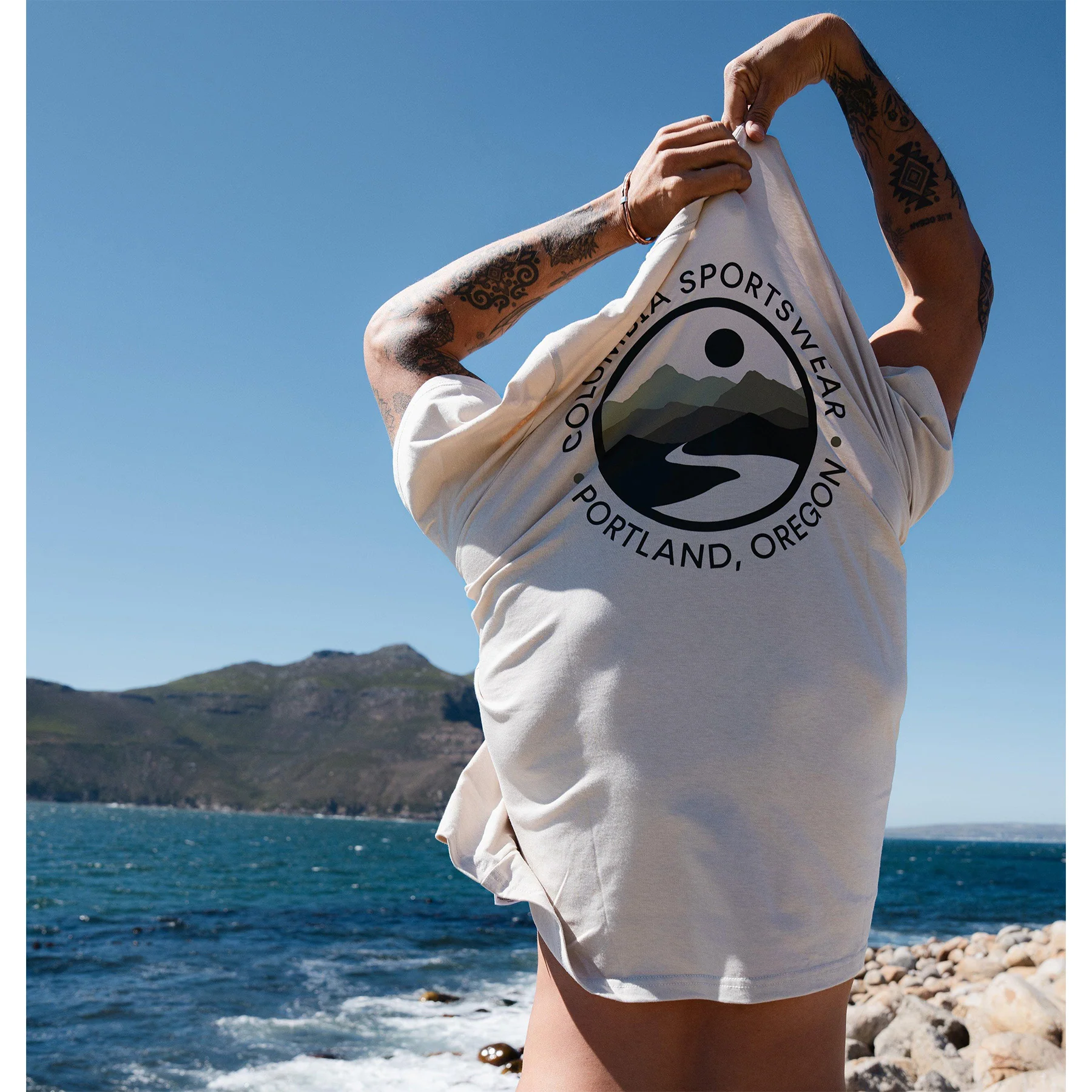 Men's CSC Outdoor Back Graphic T-Shirt - Image 63