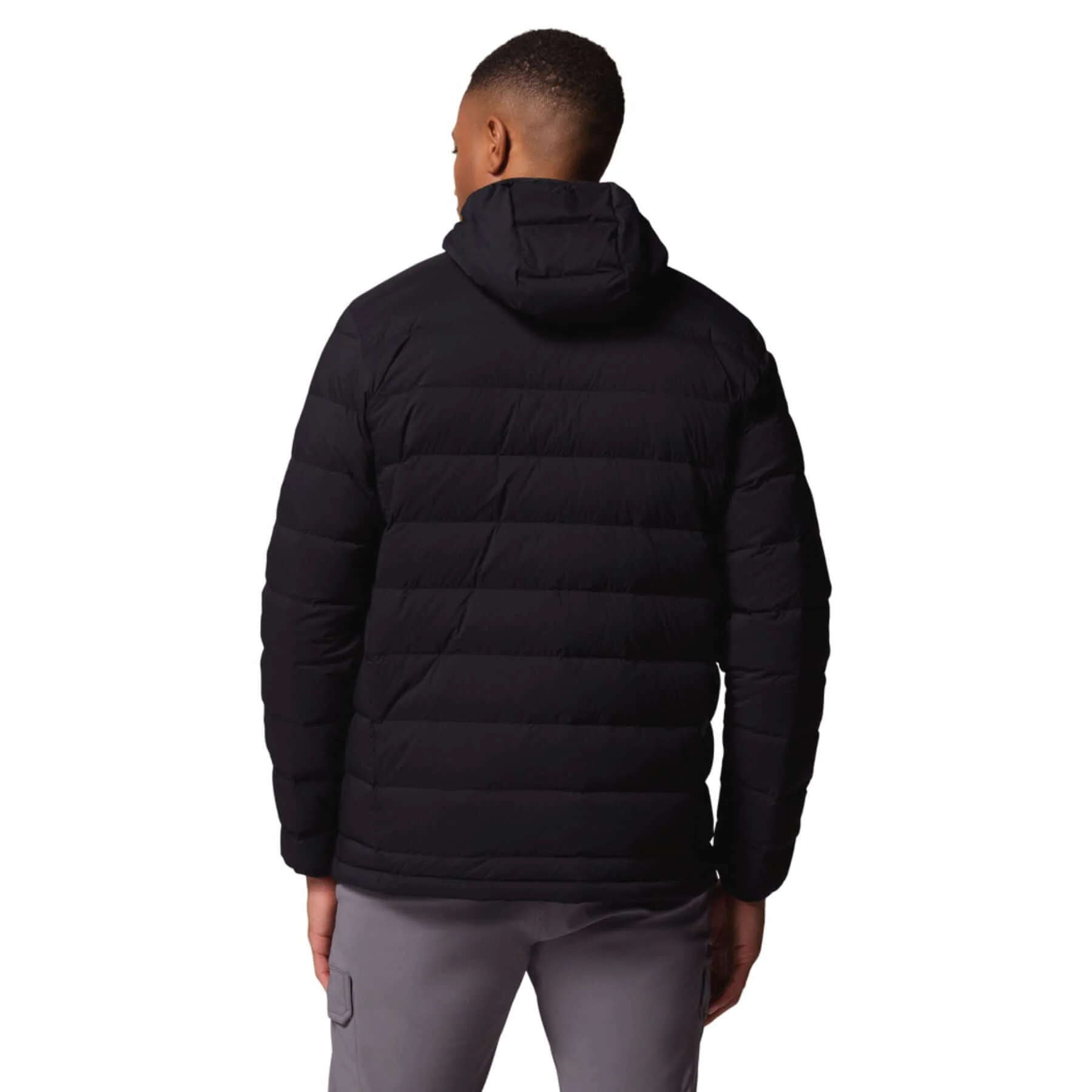 Men's Drift Peak Stretch Down Hooded Jacket - Image 2