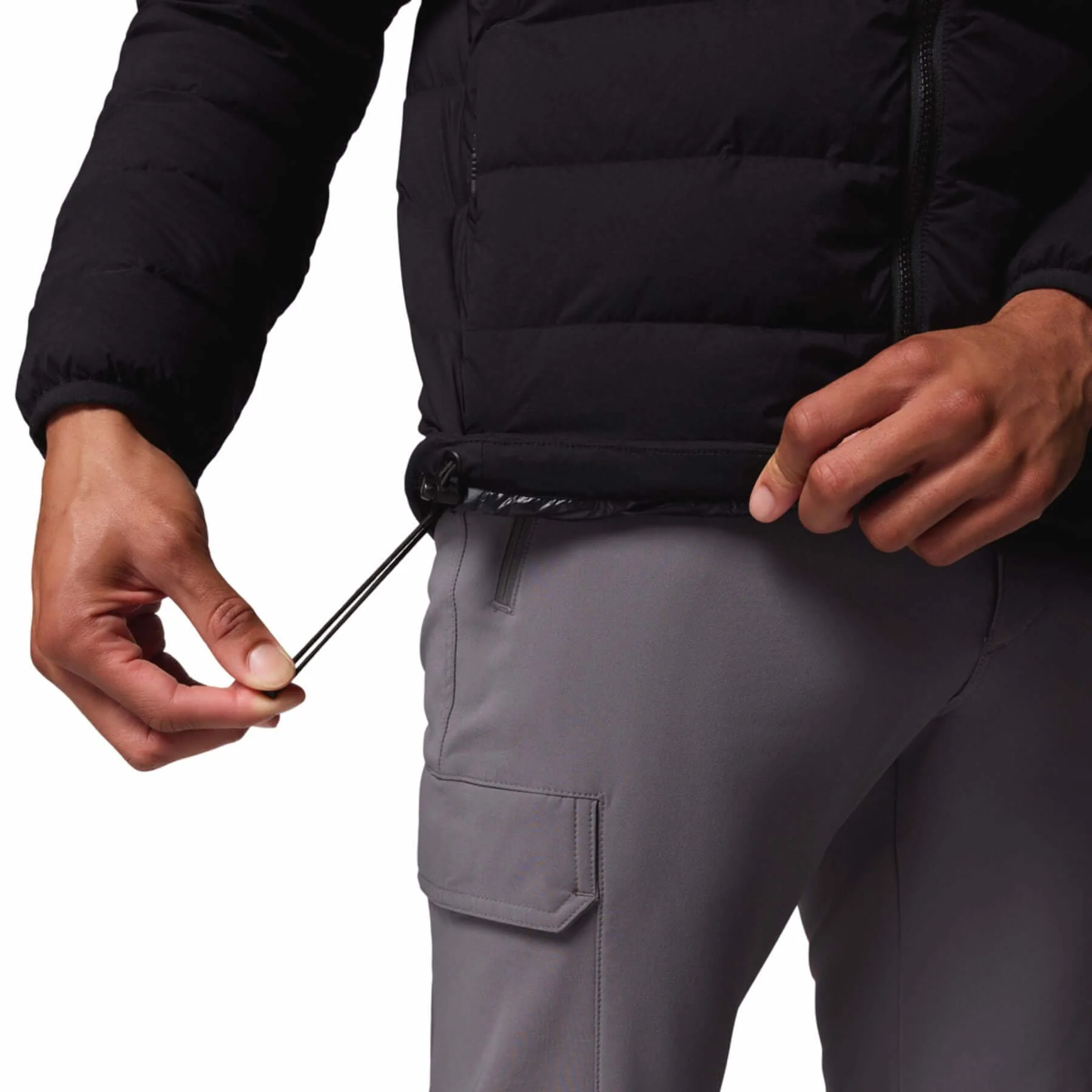 Men's Drift Peak Stretch Down Hooded Jacket - Image 8
