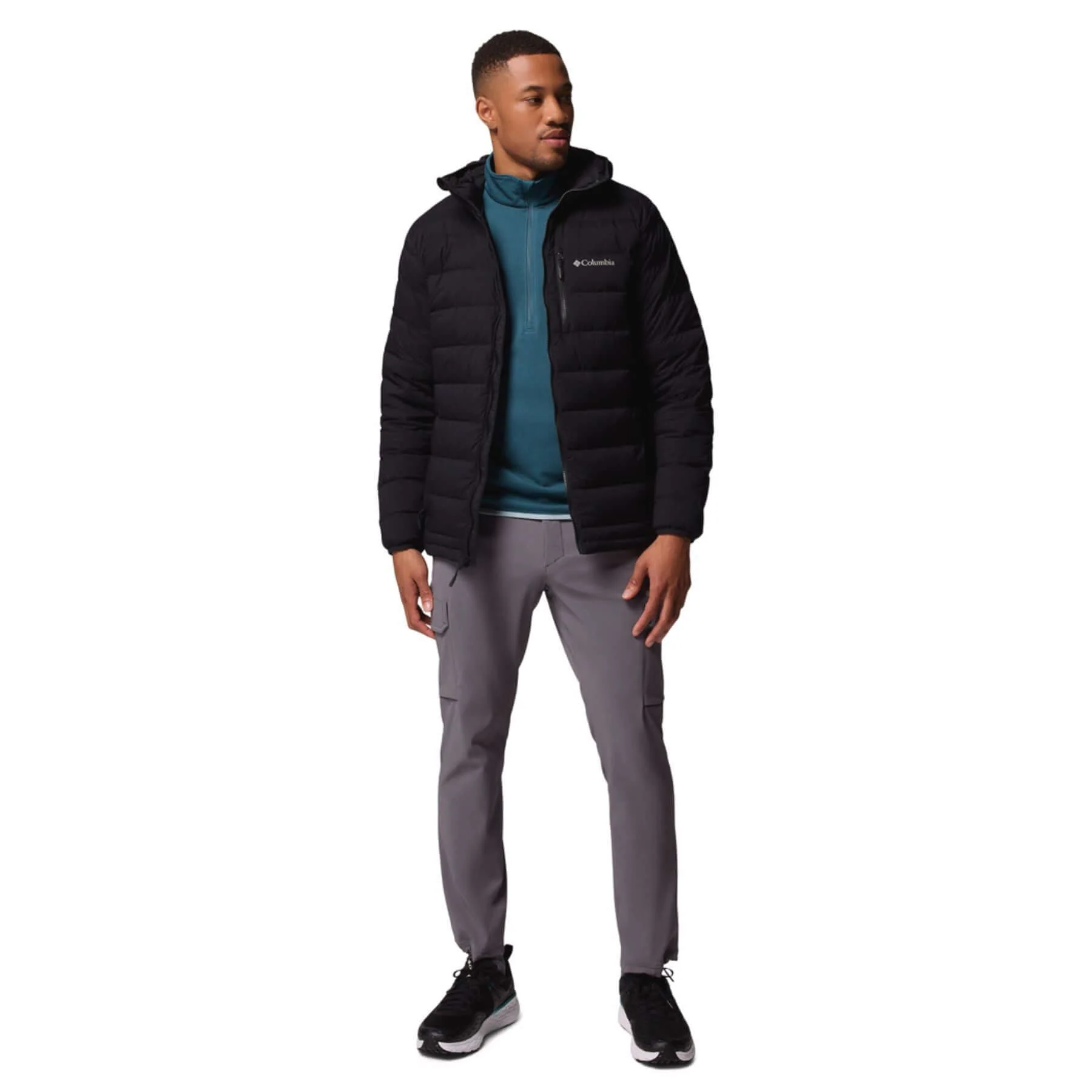 Men's Drift Peak Stretch Down Hooded Jacket - Image 9