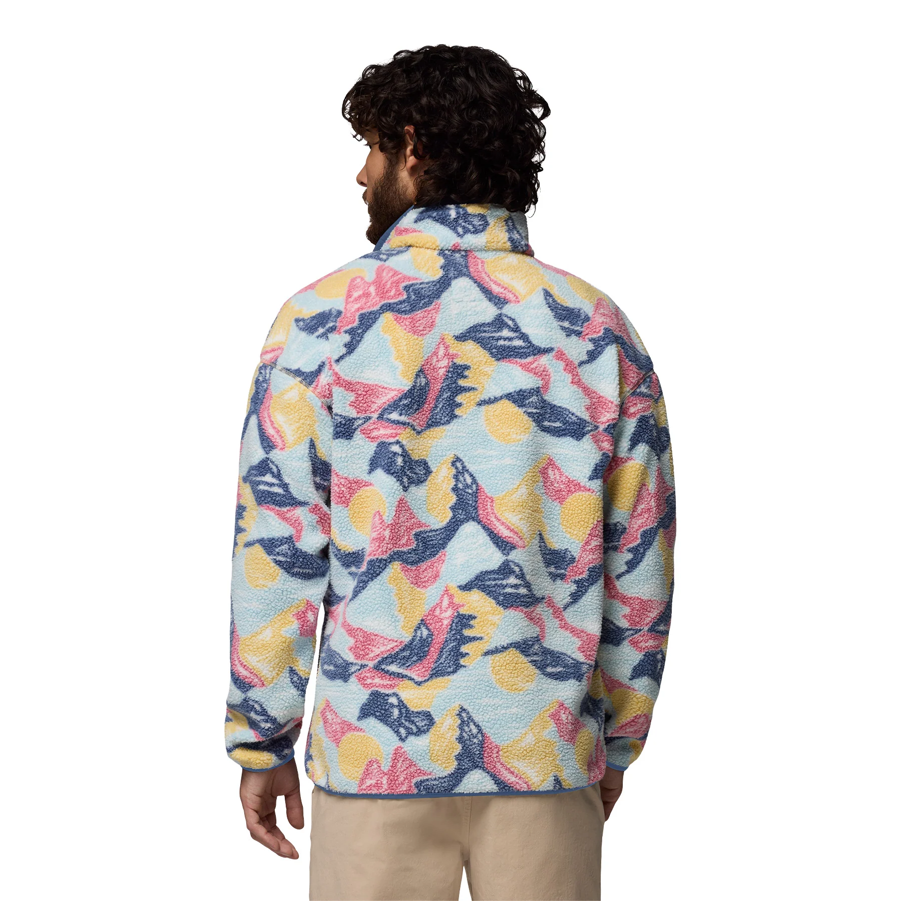 Men's Helvetia II Printed Half Snap Fleece - Image 17