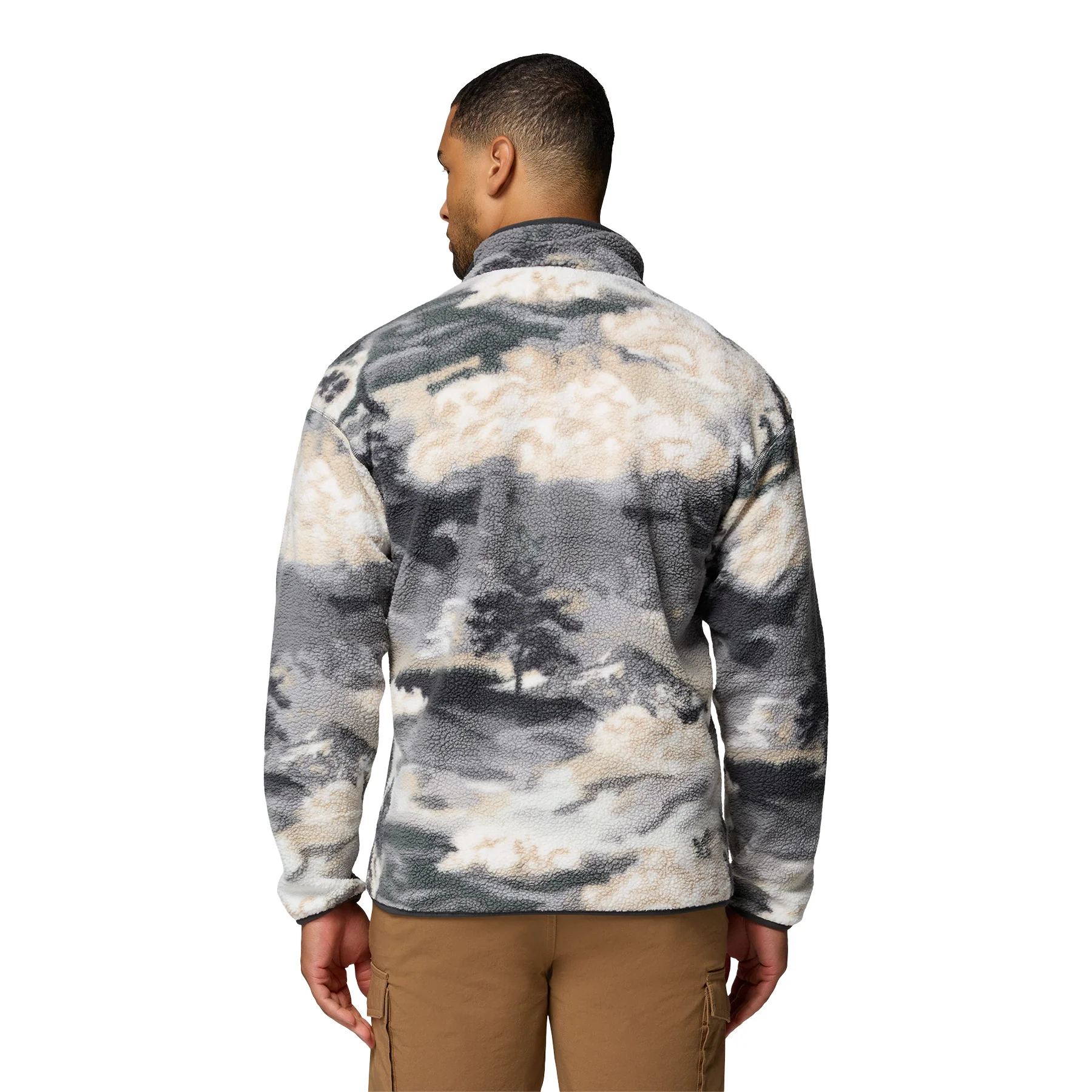 Men's Helvetia II Printed Half Snap Fleece - Image 2