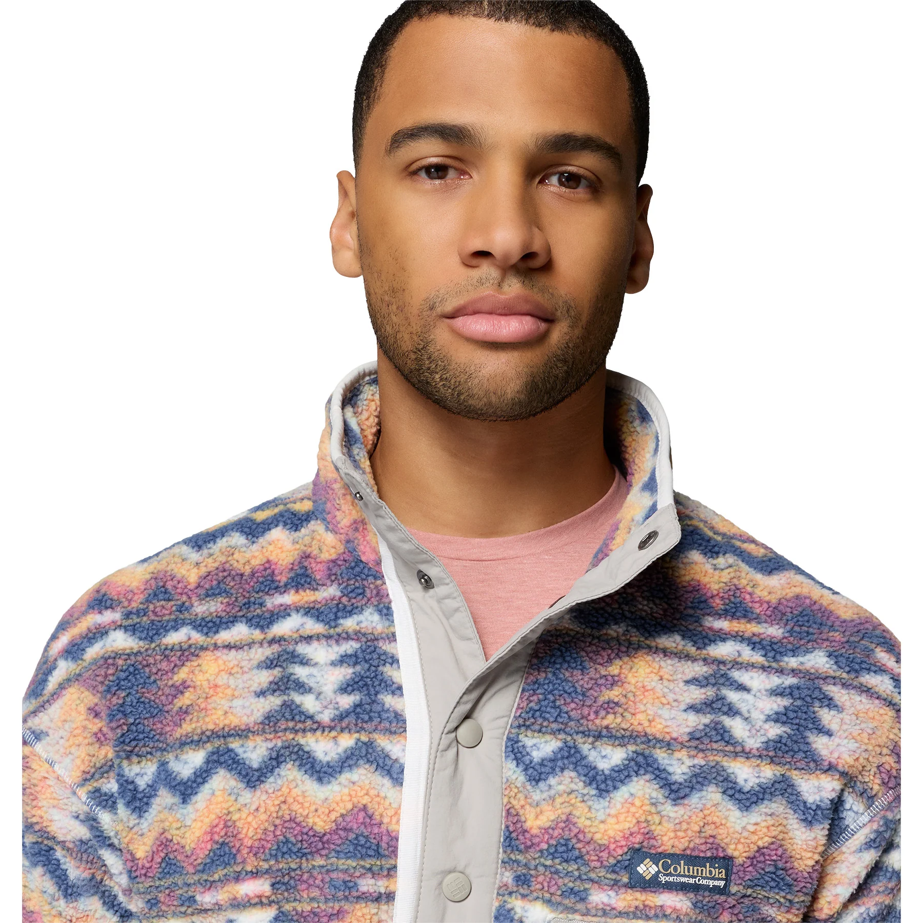 Men's Helvetia II Printed Half Snap Fleece - Image 24