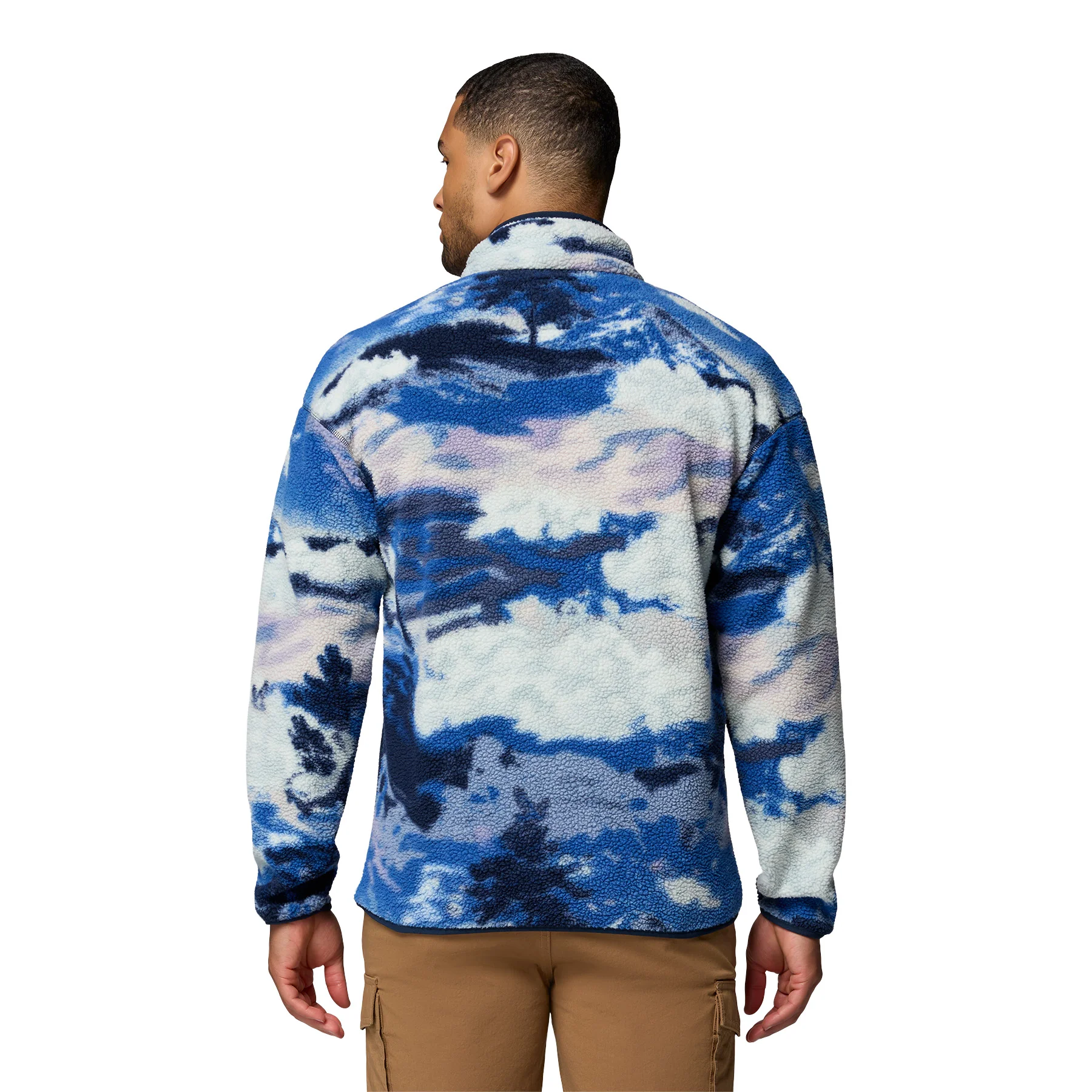 Men's Helvetia II Printed Half Snap Fleece - Image 7
