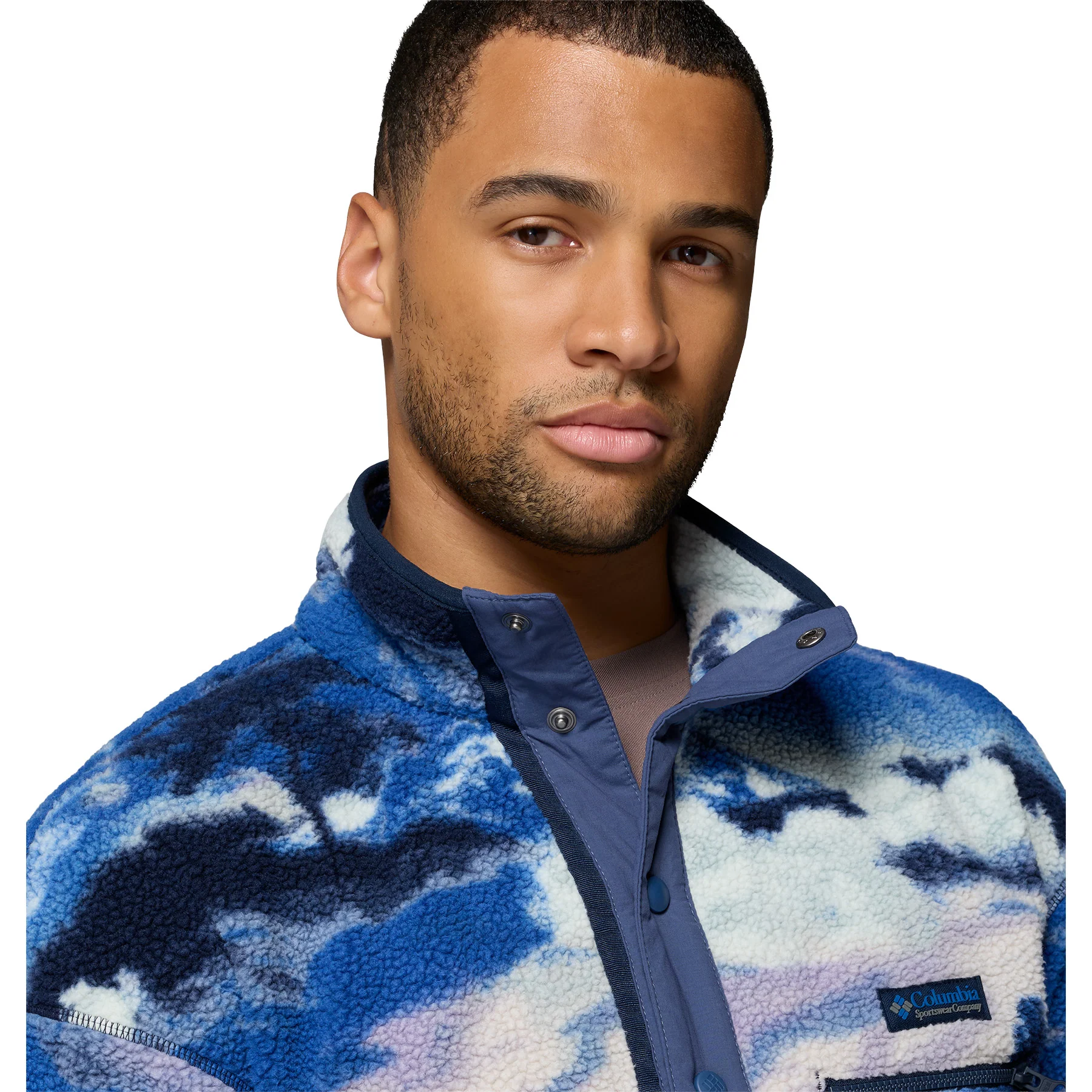 Men's Helvetia II Printed Half Snap Fleece - Image 9