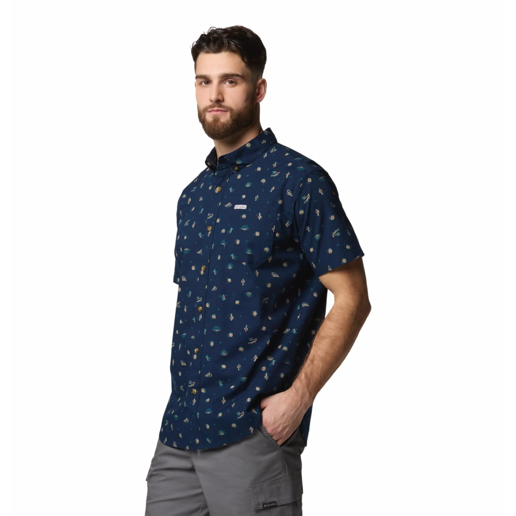 Men's Rapid Rivers Printed Shirt - Image 3