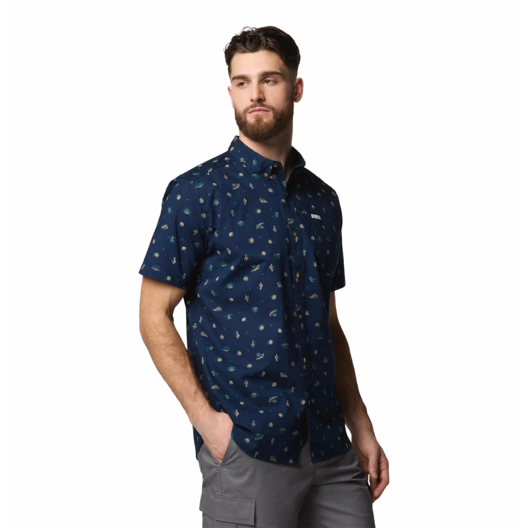 Men's Rapid Rivers Printed Shirt - Image 5