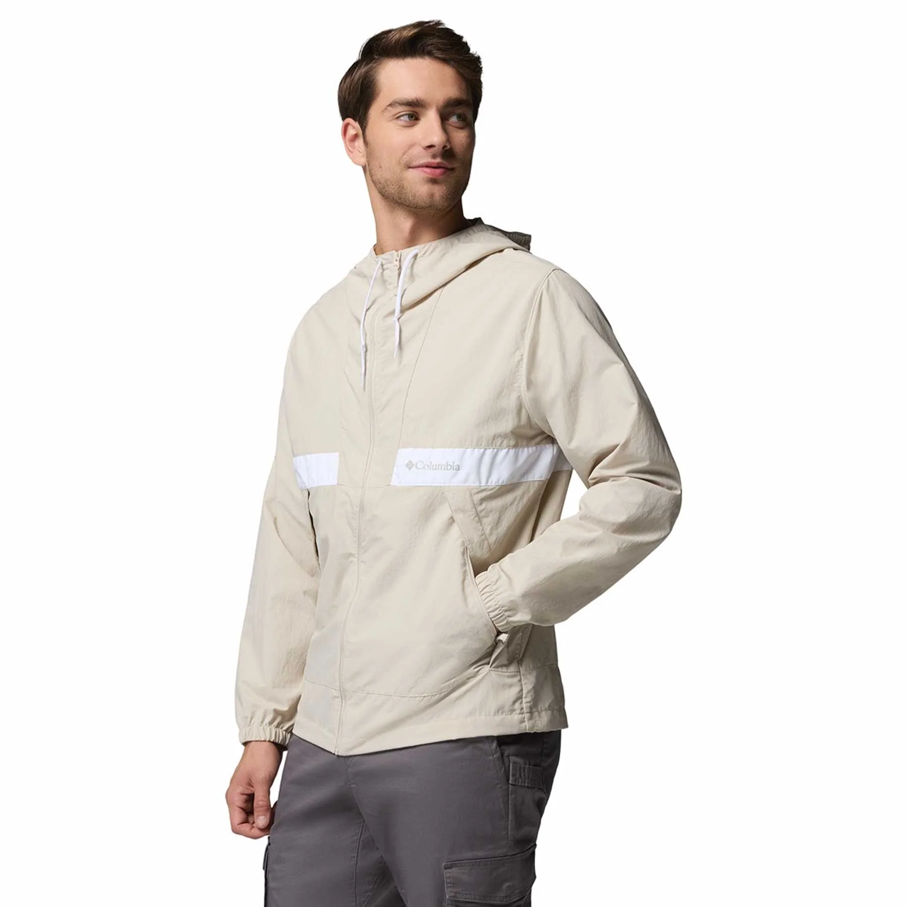 Men's Spire Valley Hooded Windbreaker - Image 3