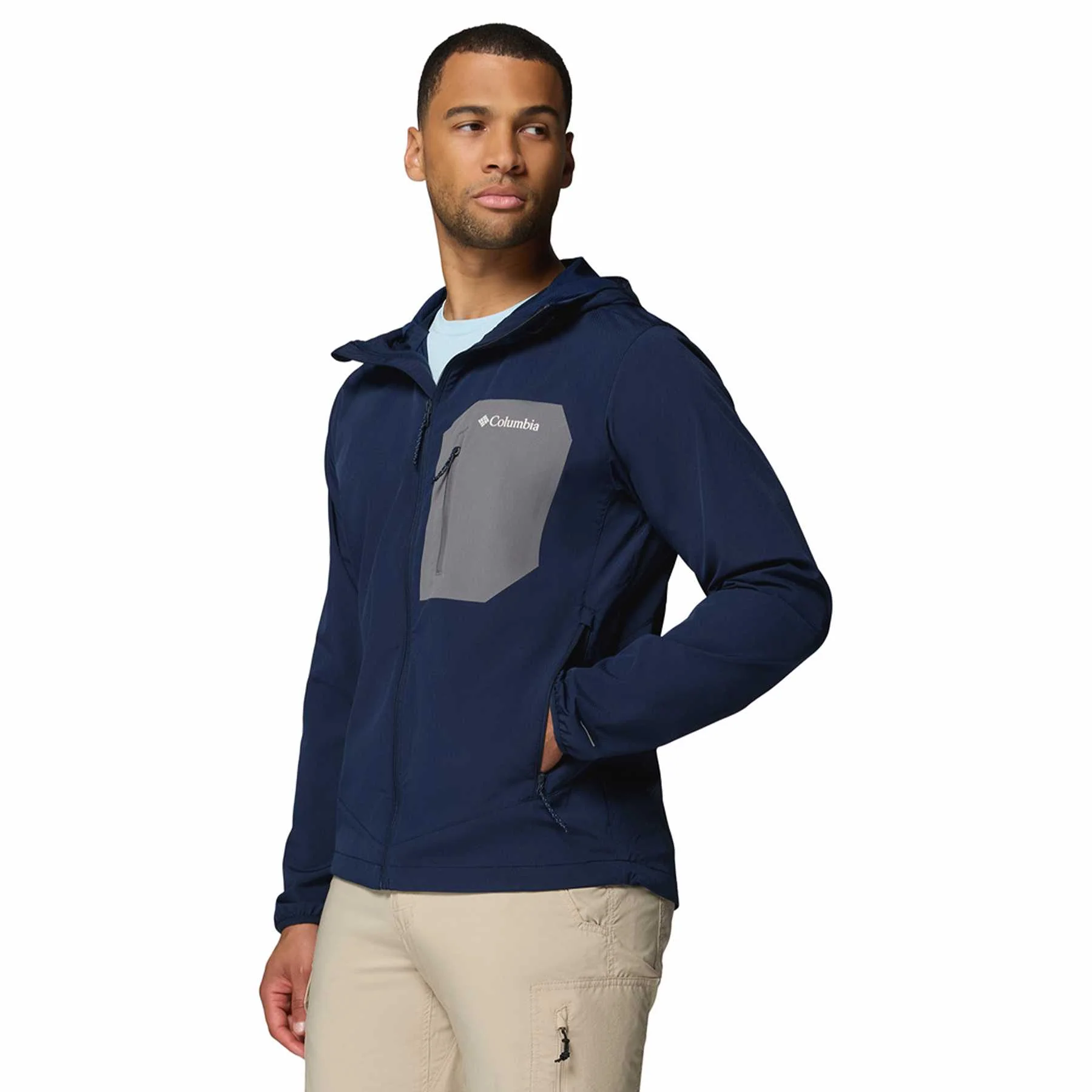 Men's Tall Heights III Hooded Softshell Jacket - Image 10