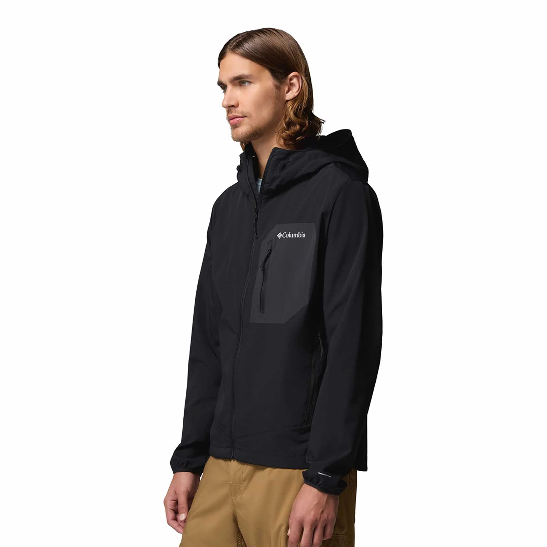Men's Tall Heights III Hooded Softshell Jacket - Image 4