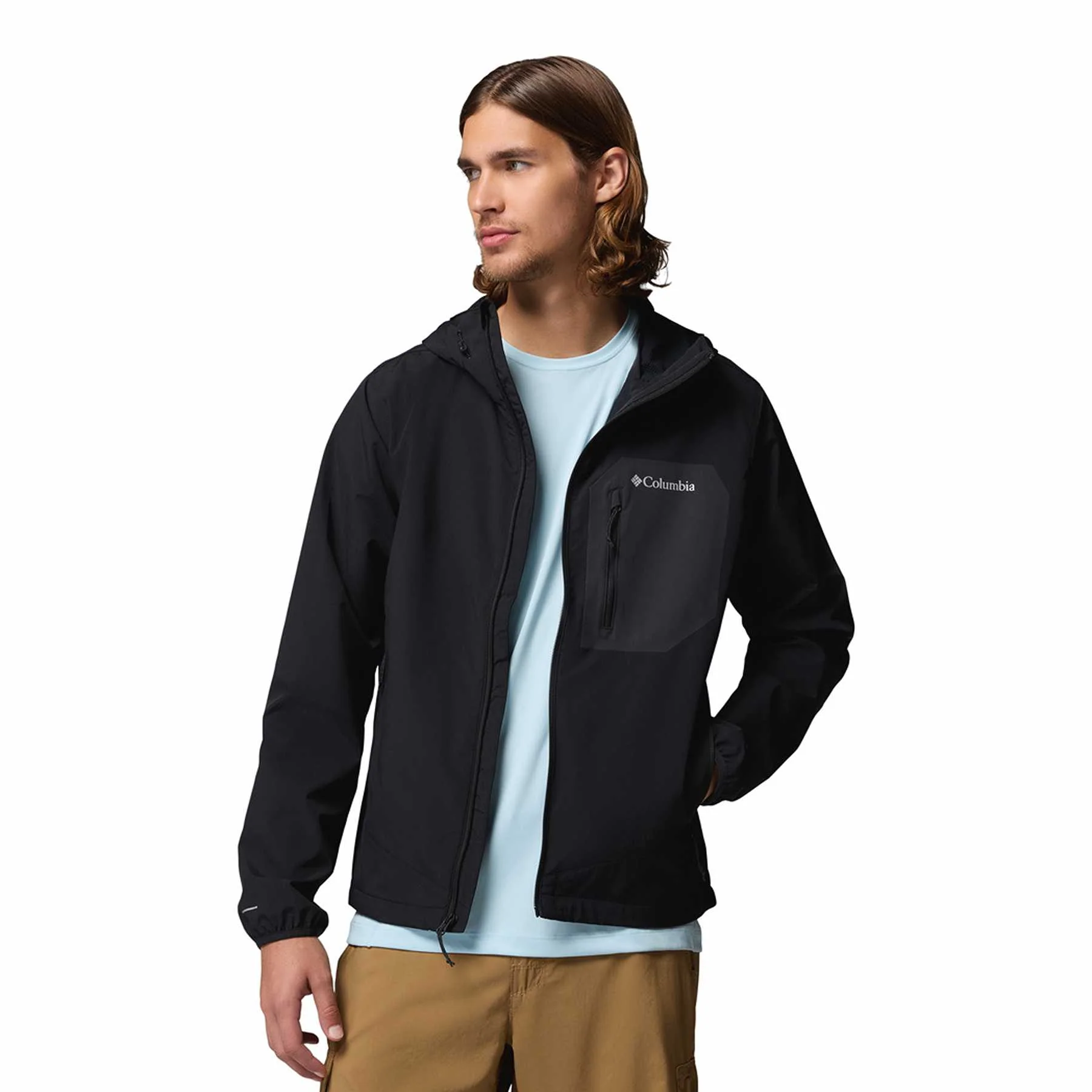 Men's Tall Heights III Hooded Softshell Jacket - Image 6