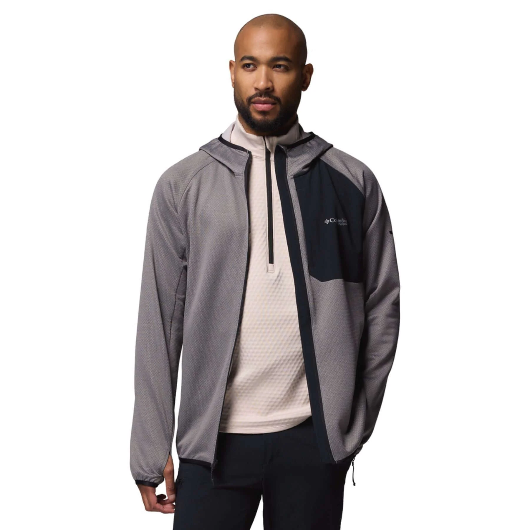 Men's Triple Canyon Grid Hooded Fleece Jacket - Image 4