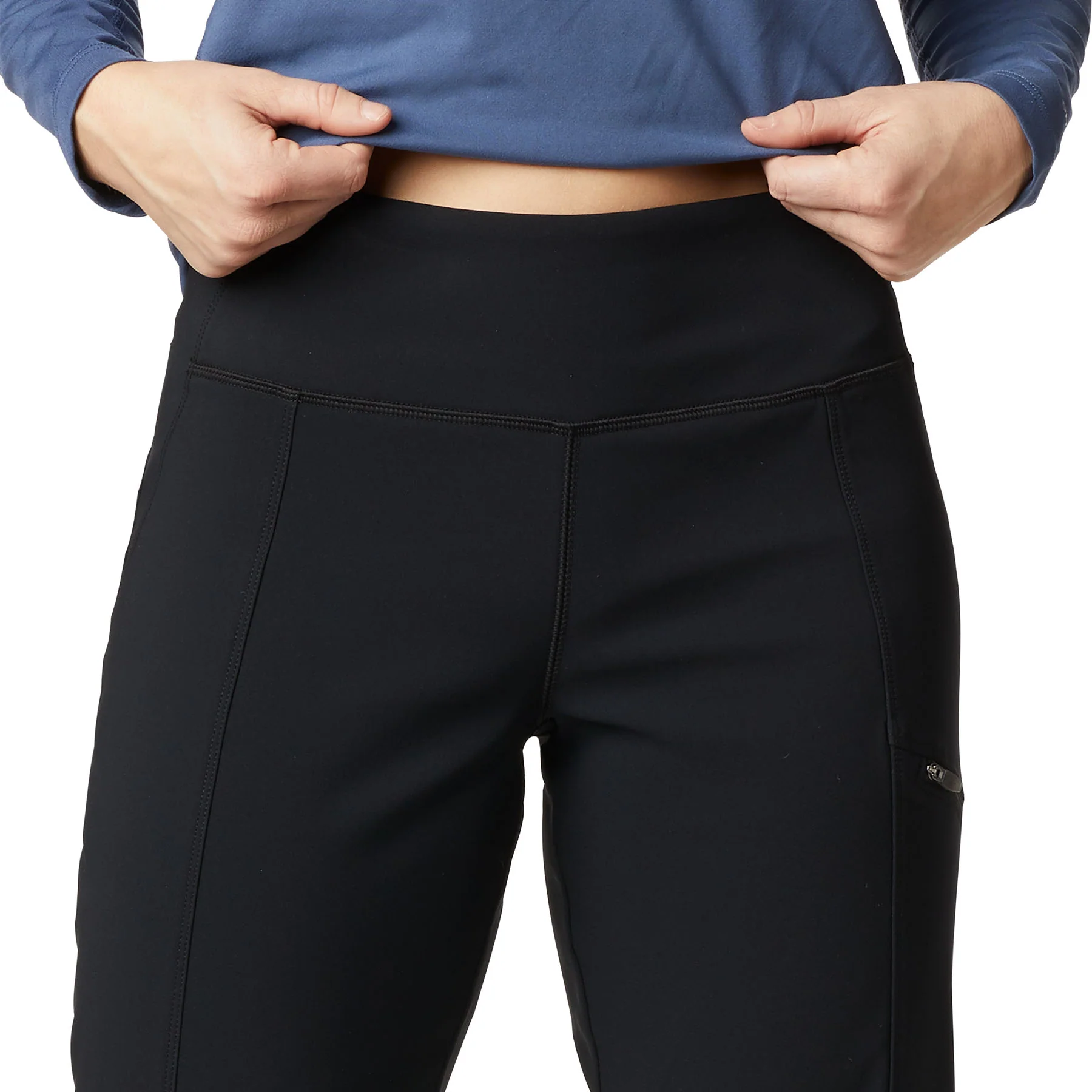 Women's Back Beauty Highrise Warm Winter Pants - Image 10