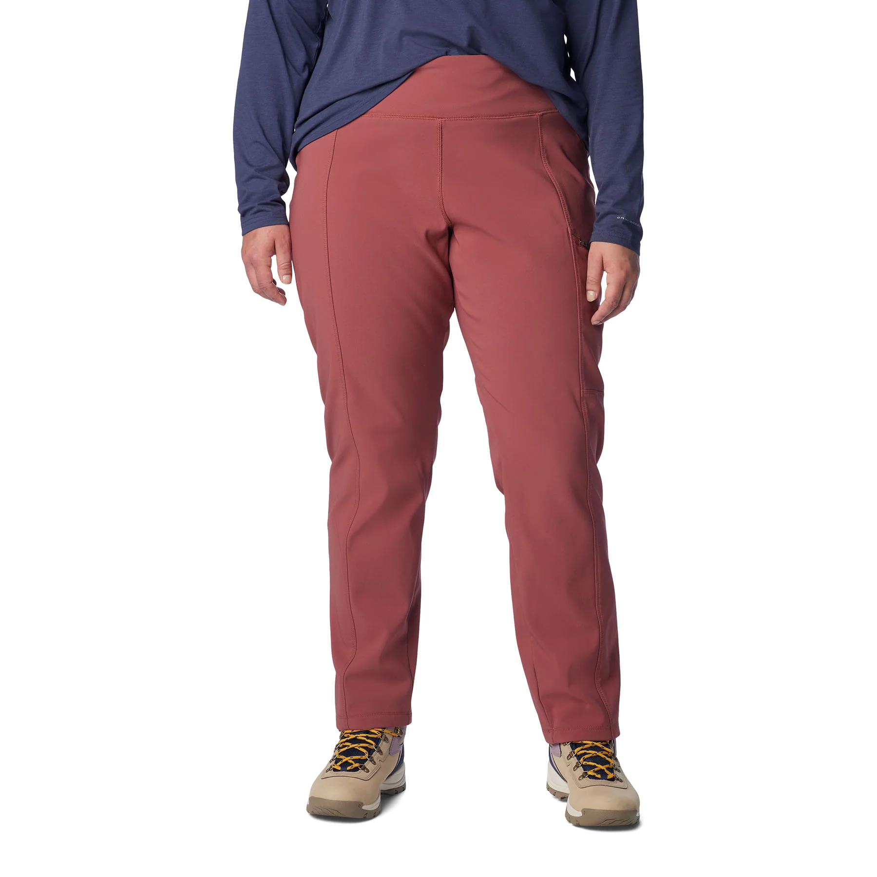 Women's Back Beauty Highrise Warm Winter Pants - Image 12