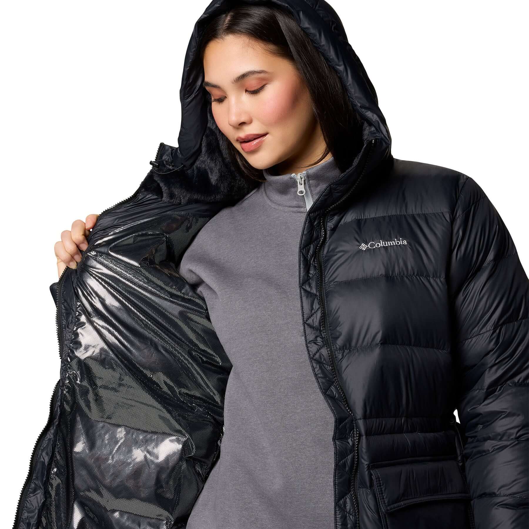 Women's Harmony Falls Mid Down Jacket - Image 14
