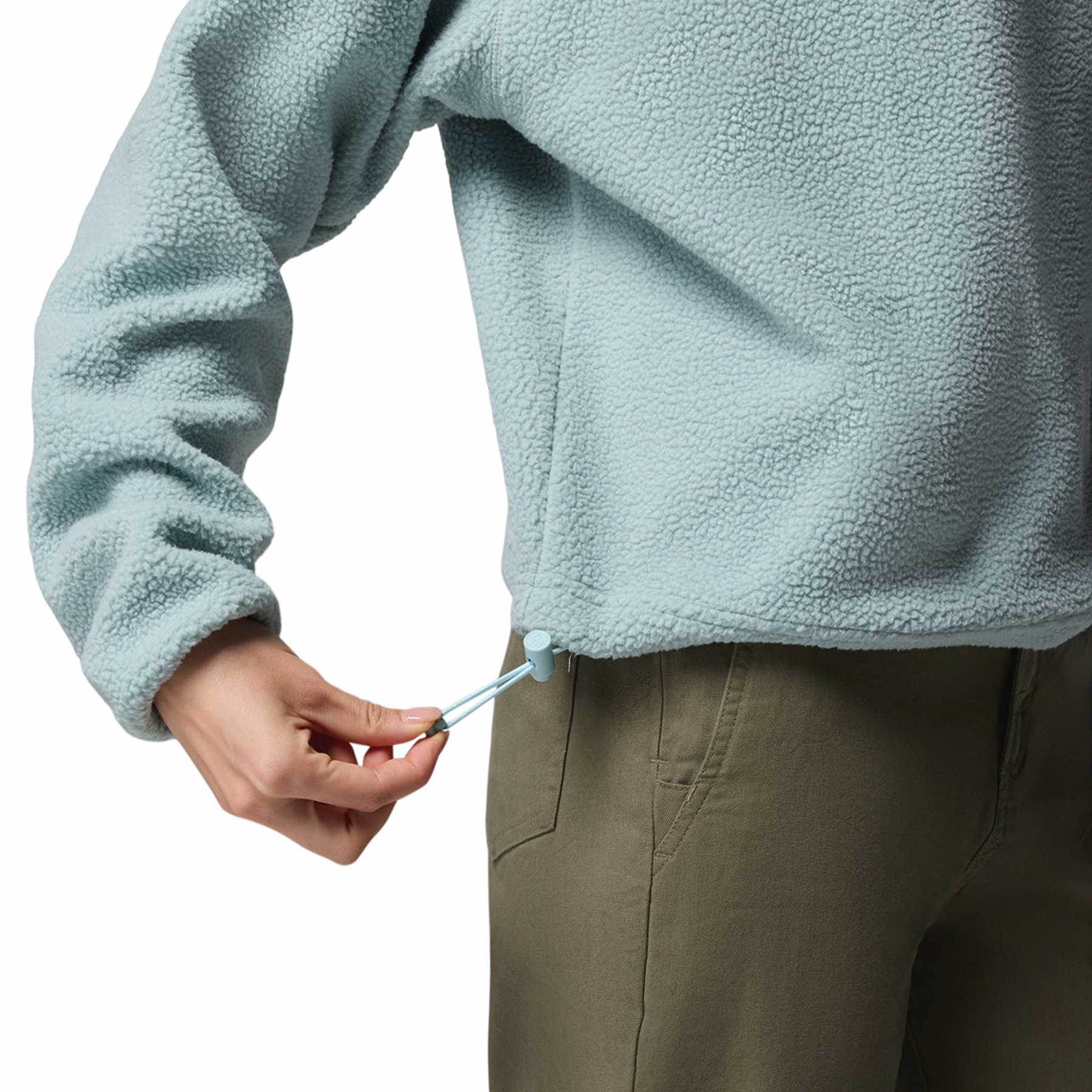 Women's Helvetia II Cropped Half Snap Fleece - Image 12