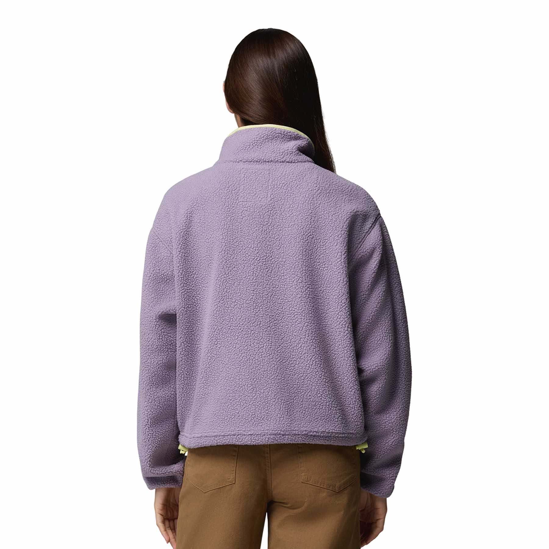 Women's Helvetia II Cropped Half Snap Fleece - Image 14