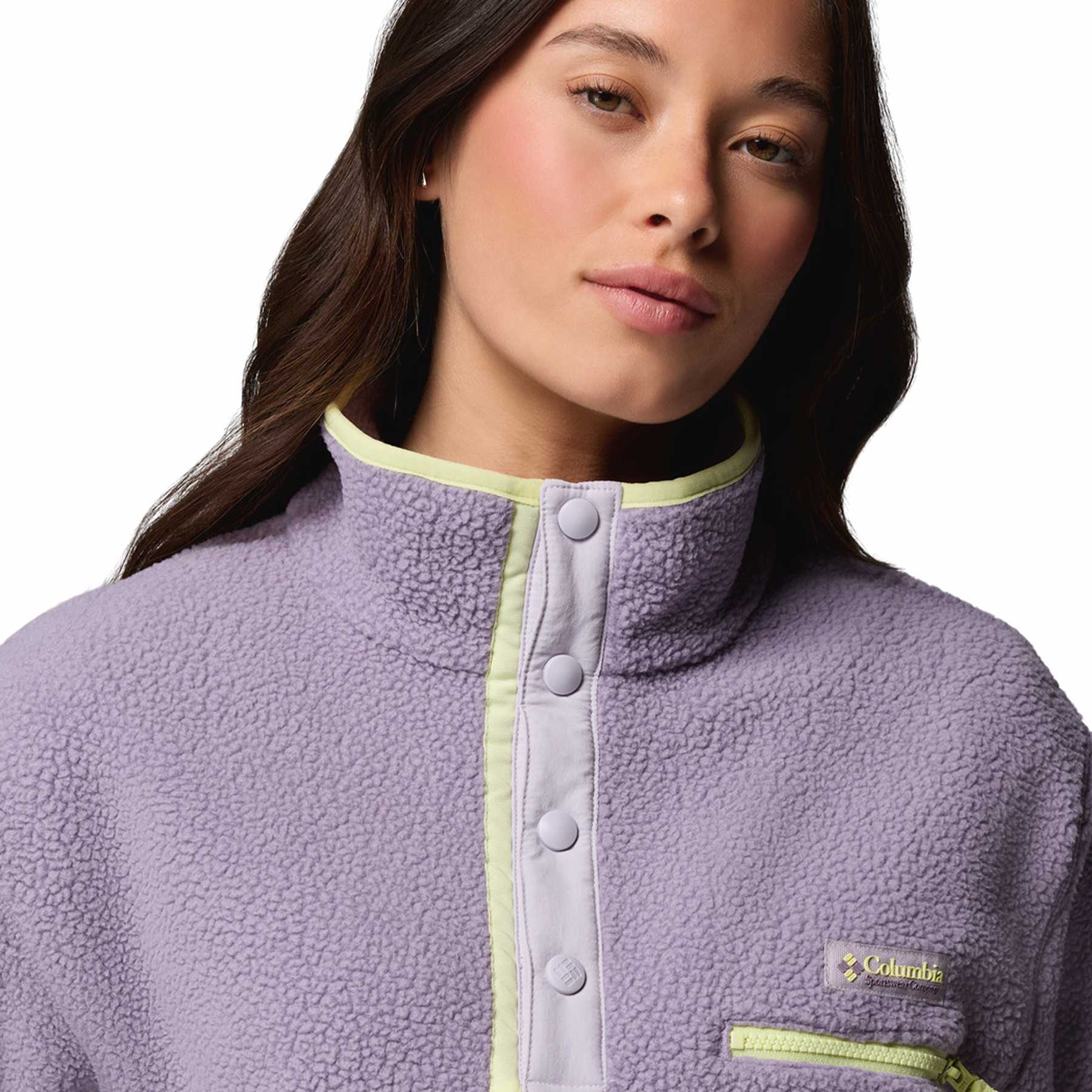 Women's Helvetia II Cropped Half Snap Fleece - Image 16