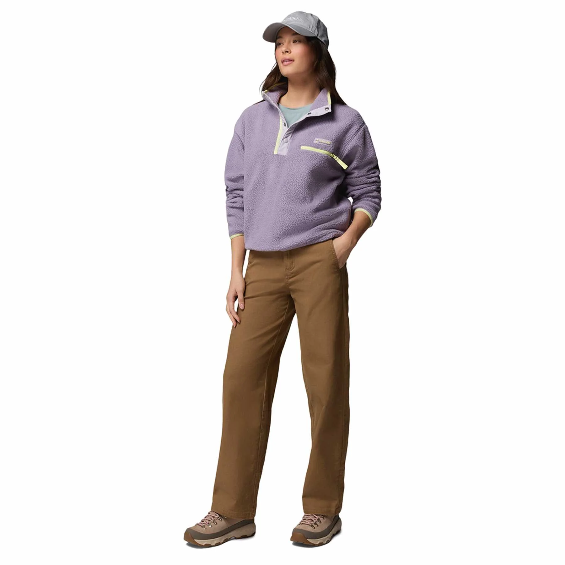 Women's Helvetia II Cropped Half Snap Fleece - Image 18