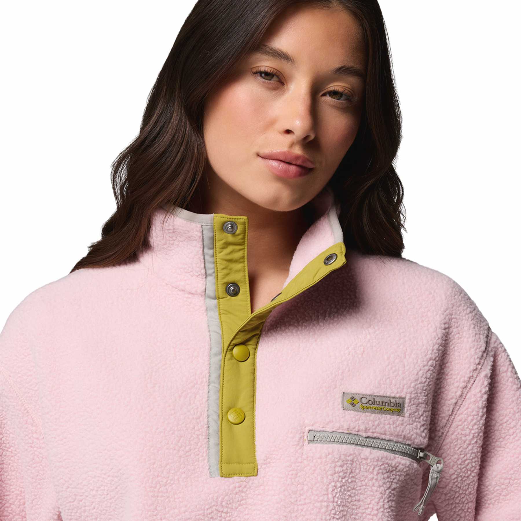 Women's Helvetia II Cropped Half Snap Fleece - Image 4