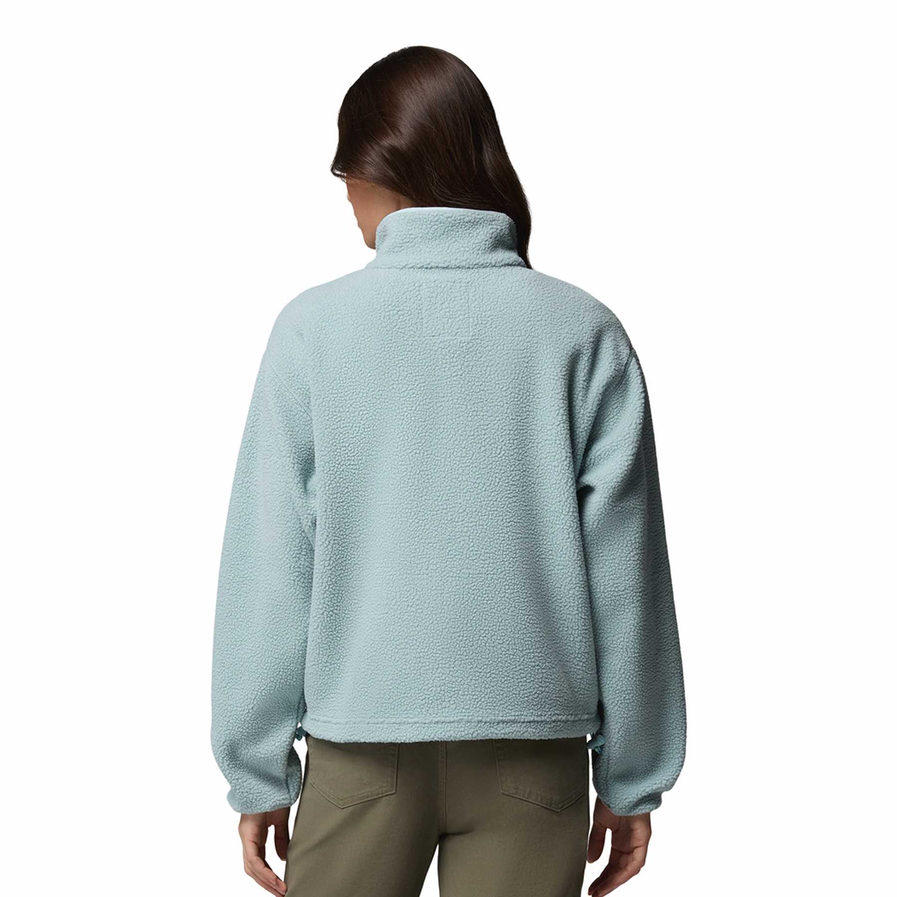 Women's Helvetia II Cropped Half Snap Fleece - Image 8