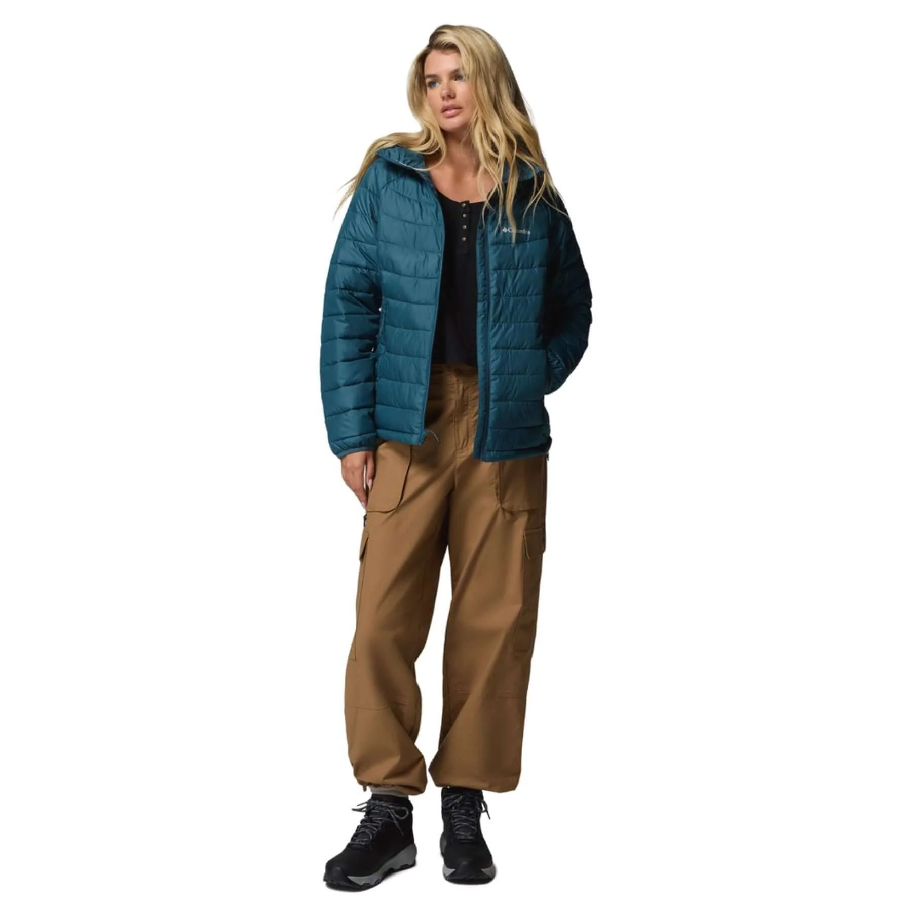 Women's Powder Lite II Hooded Insulated Jacket - Image 12