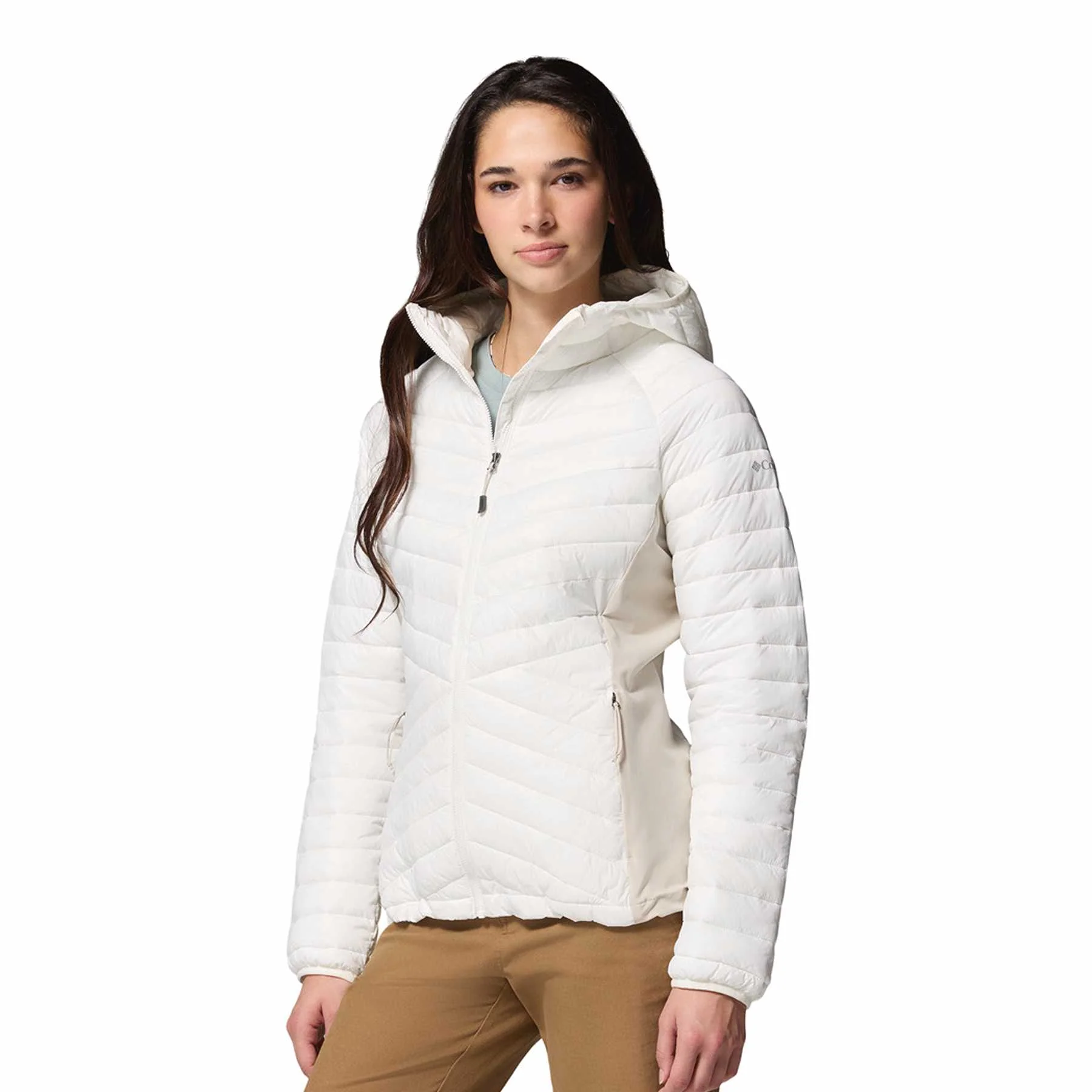 Women's Powder Pass III Hybrid Hooded Jacket - Image 3