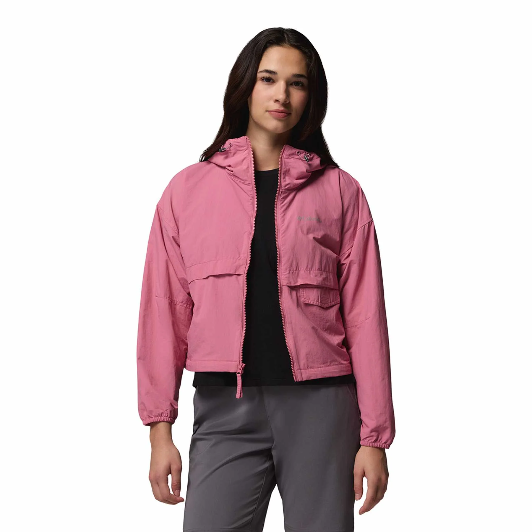 Women's Spire Valley Cropped Windbreaker - Image 4