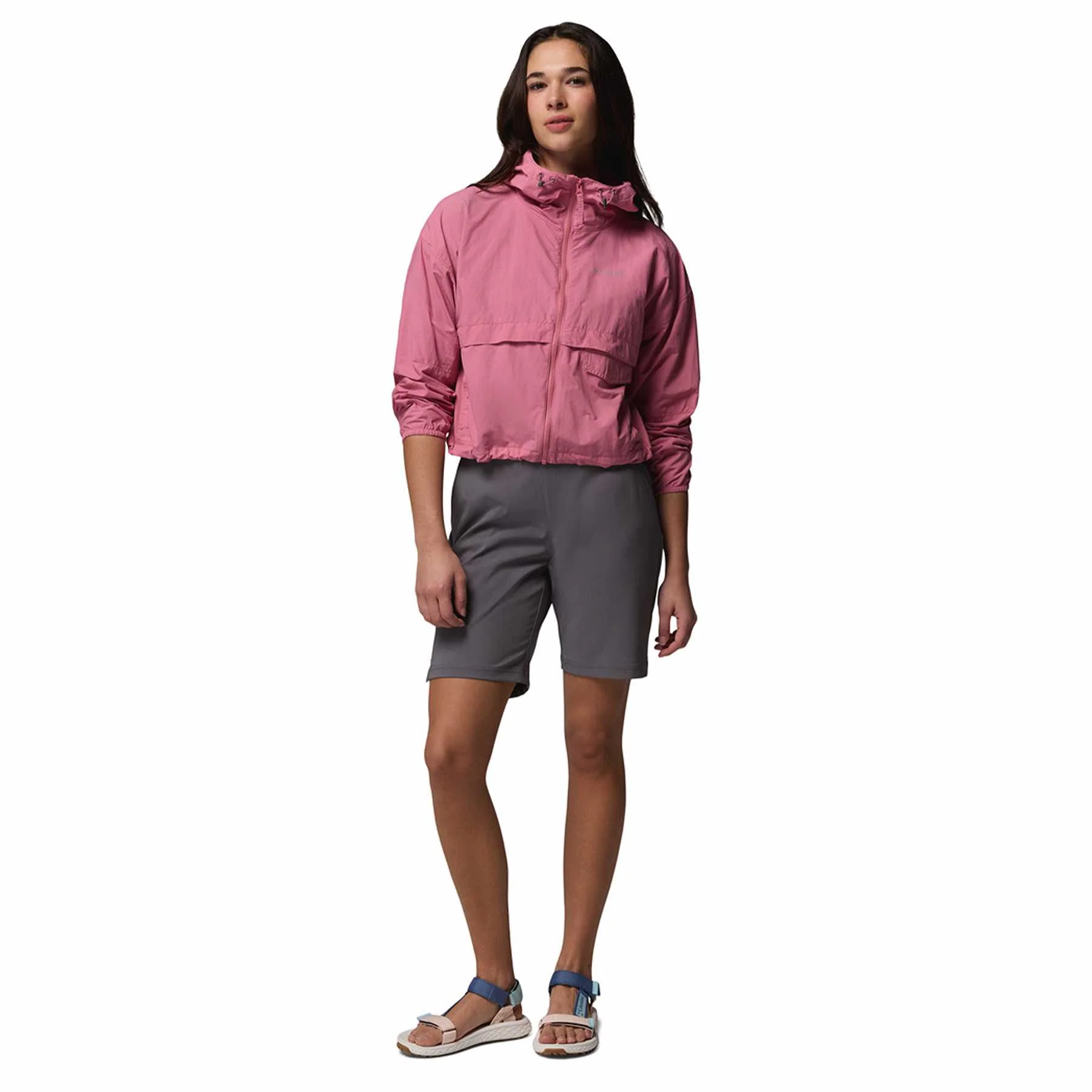 Women's Spire Valley Cropped Windbreaker - Image 5