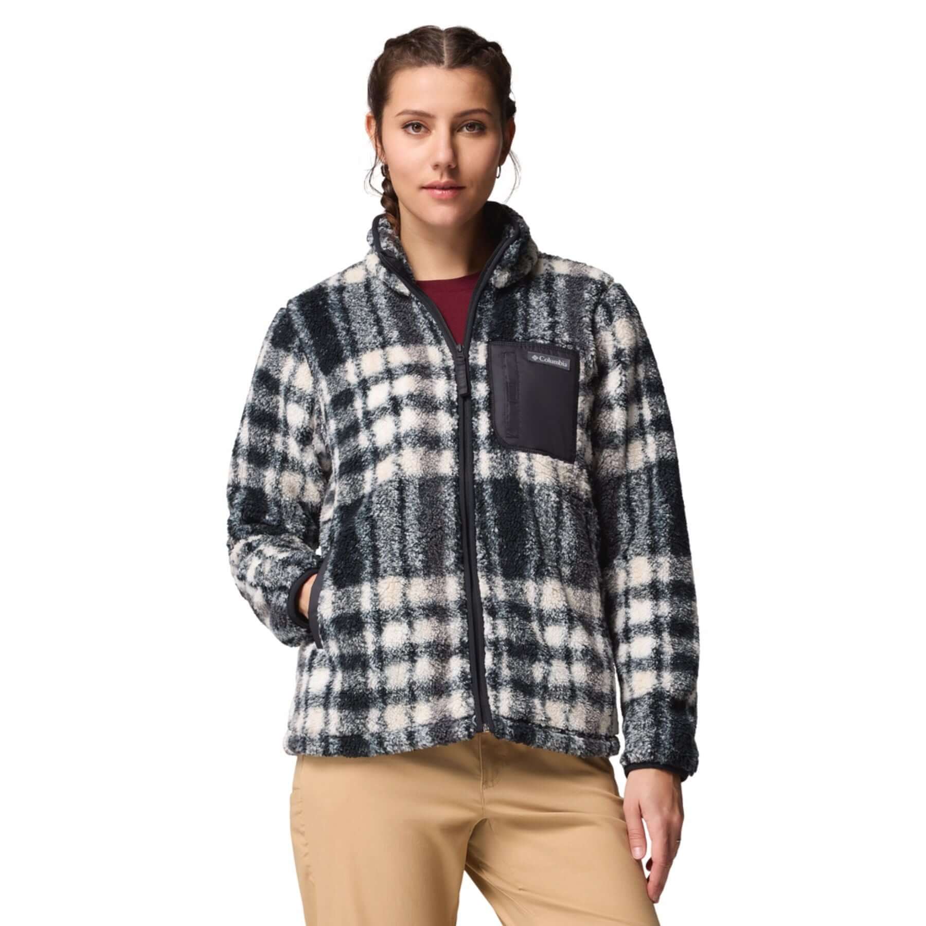 Women's West Bend Print Fleece Jacket