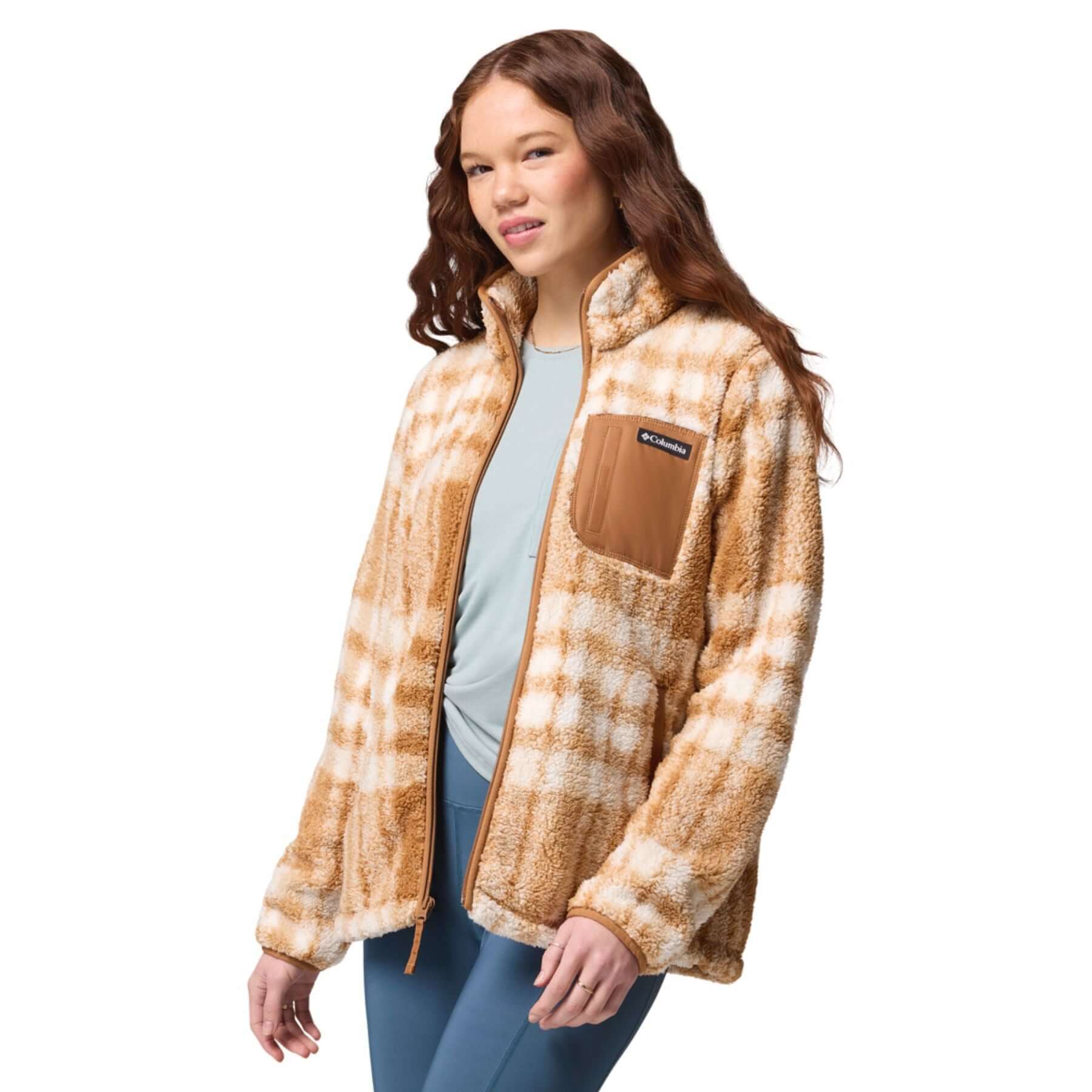Women's West Bend Print Fleece Jacket - Image 11
