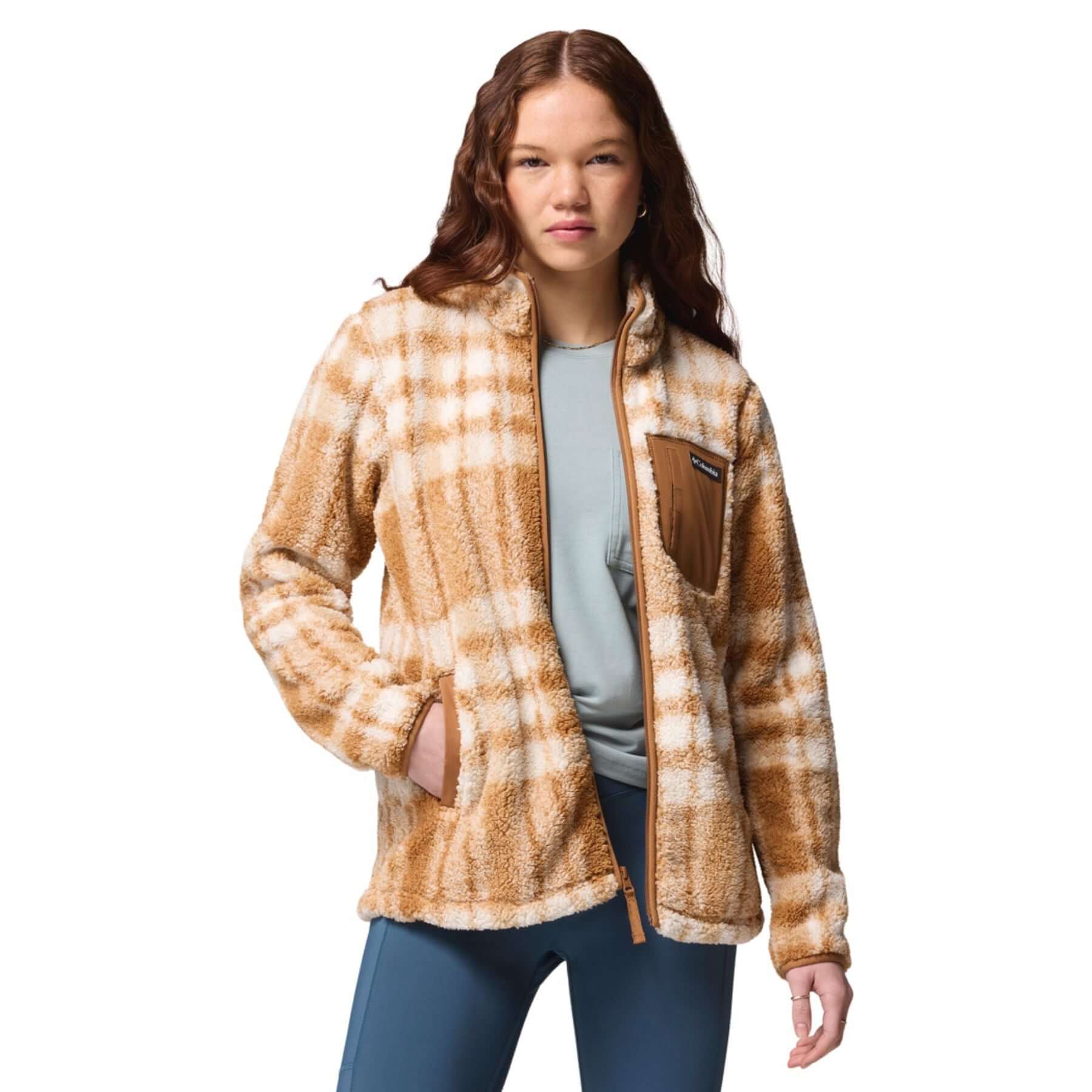 Women's West Bend Print Fleece Jacket - Image 12