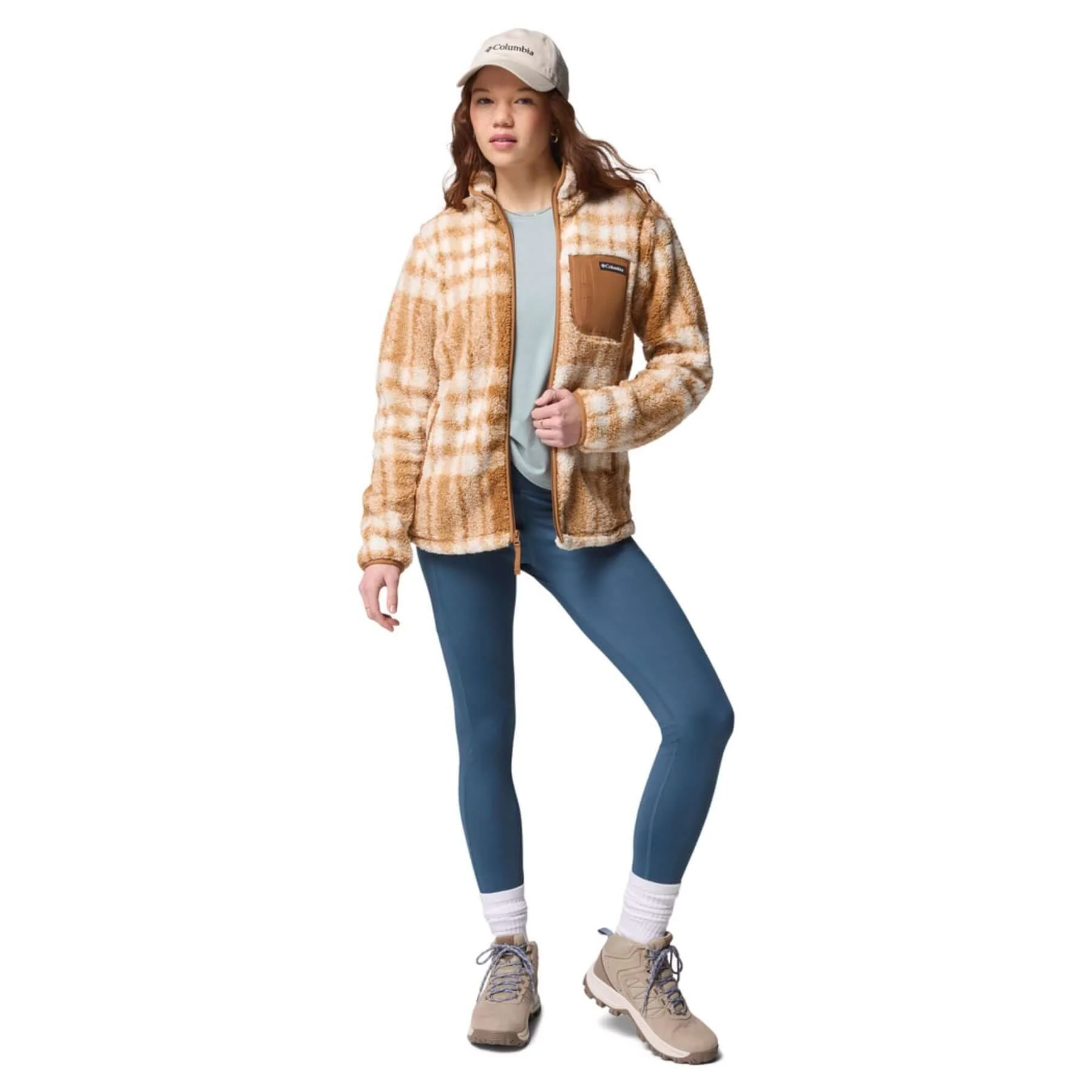 Women's West Bend Print Fleece Jacket - Image 14