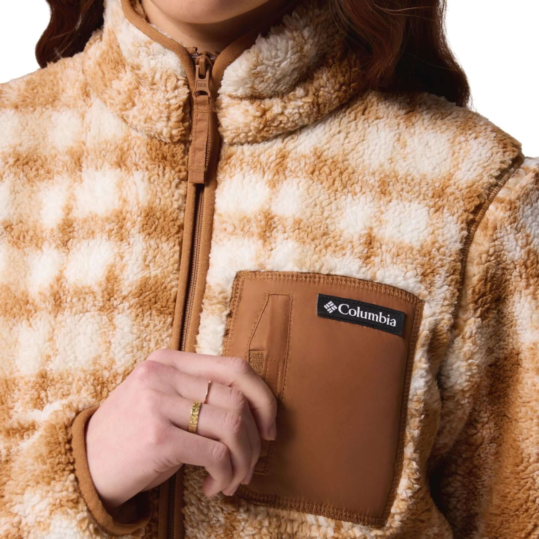 Women's West Bend Print Fleece Jacket - Image 16